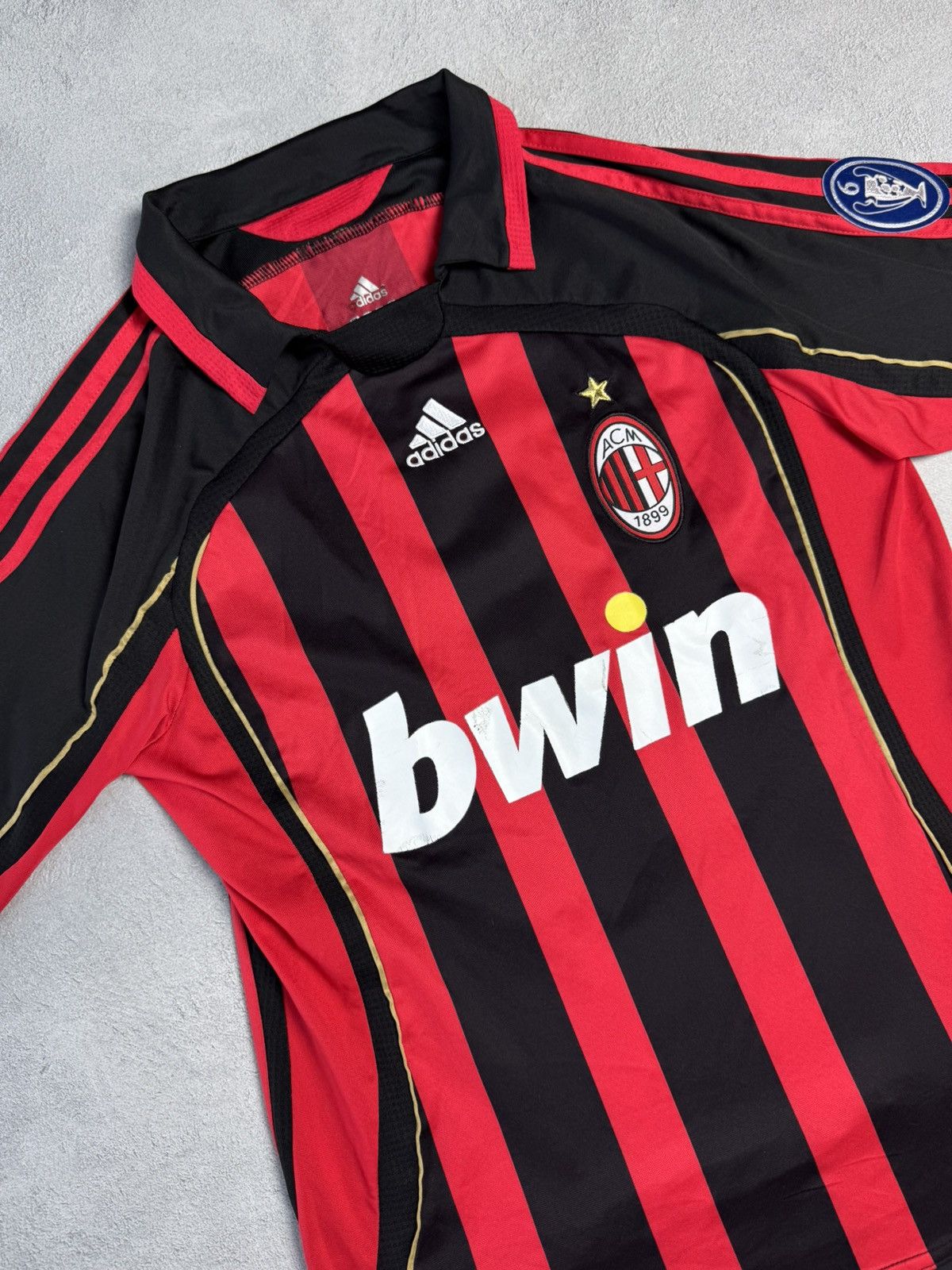 Vintage Ac Milan 2006 2007 Home Football Shirt Jersey #22 Kaka Size US S / EU 44-46 / 1 - 3 Thumbnail
