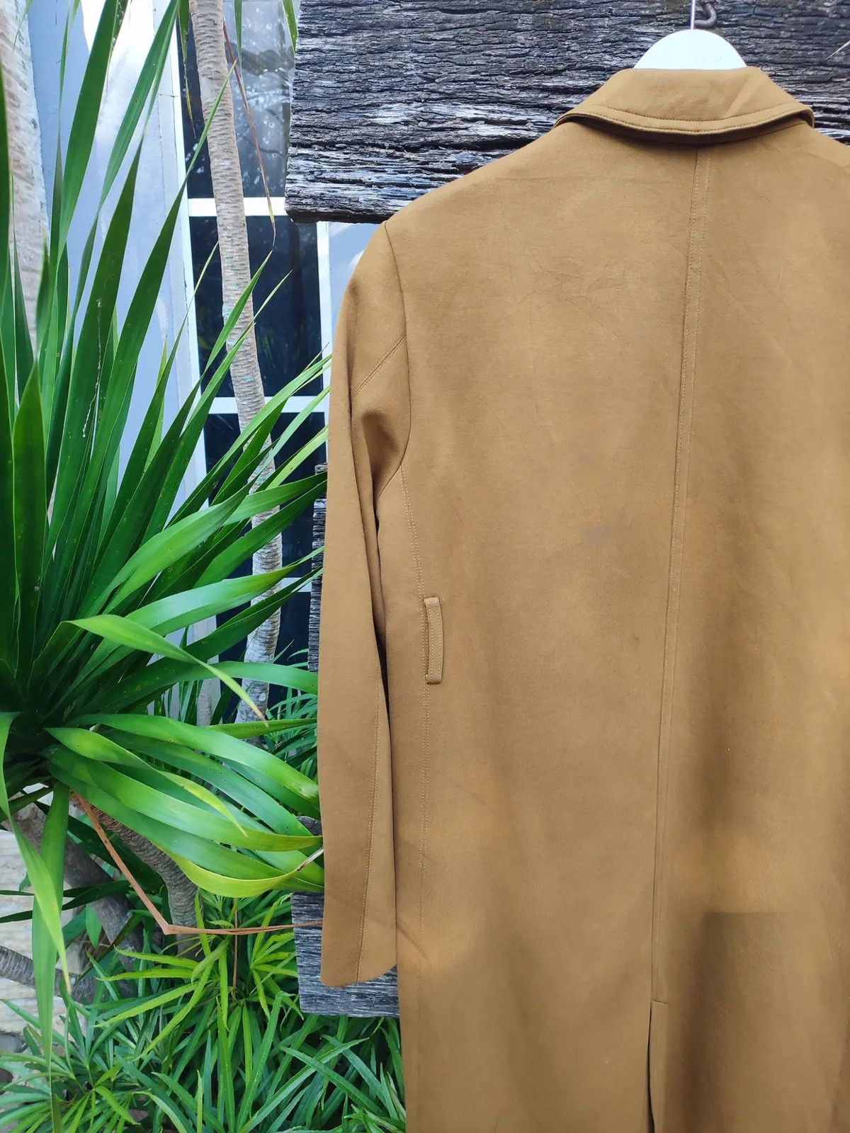 Christophe Lemaire Uniqlo U Camel Brown Minimalist Long Coat – Size L Size US L / EU 52-54 / 3 - 7 Thumbnail