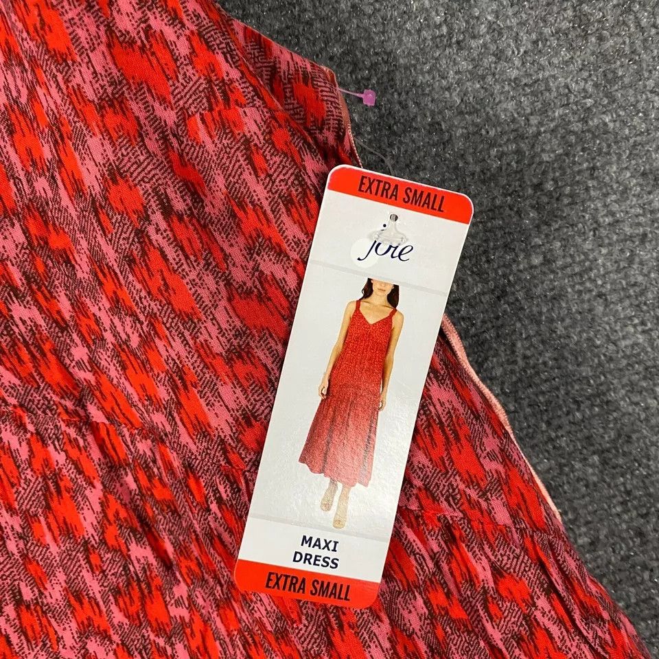 Joie Joie Maxi Dress Women's Small NWT Red Sundress 100% Cotton S Size S / US 4 / IT 40 - 4 Thumbnail