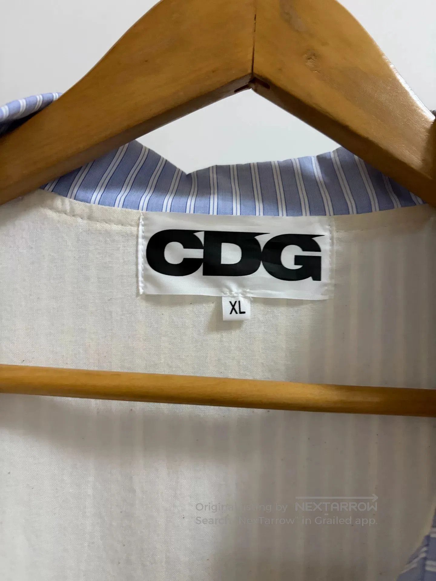 Comme des Garcons CDG Striped Long Sleeve Shirt. Size US XL / EU 56 / 4 - 2 Thumbnail
