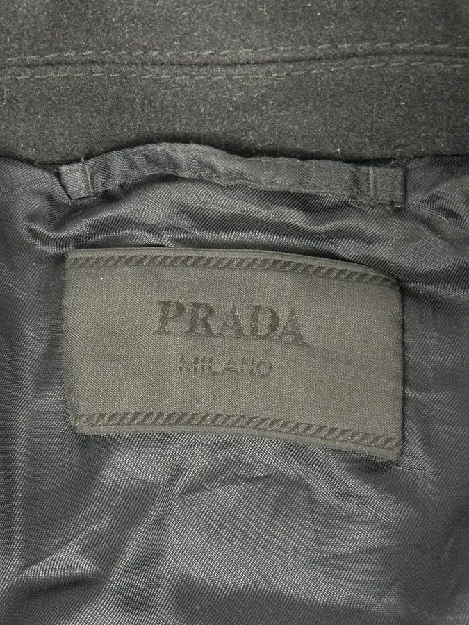 Prada AW2019 Prada Black Wool Multi-Pocket Blazer Jacket Size 42R - 11 Thumbnail