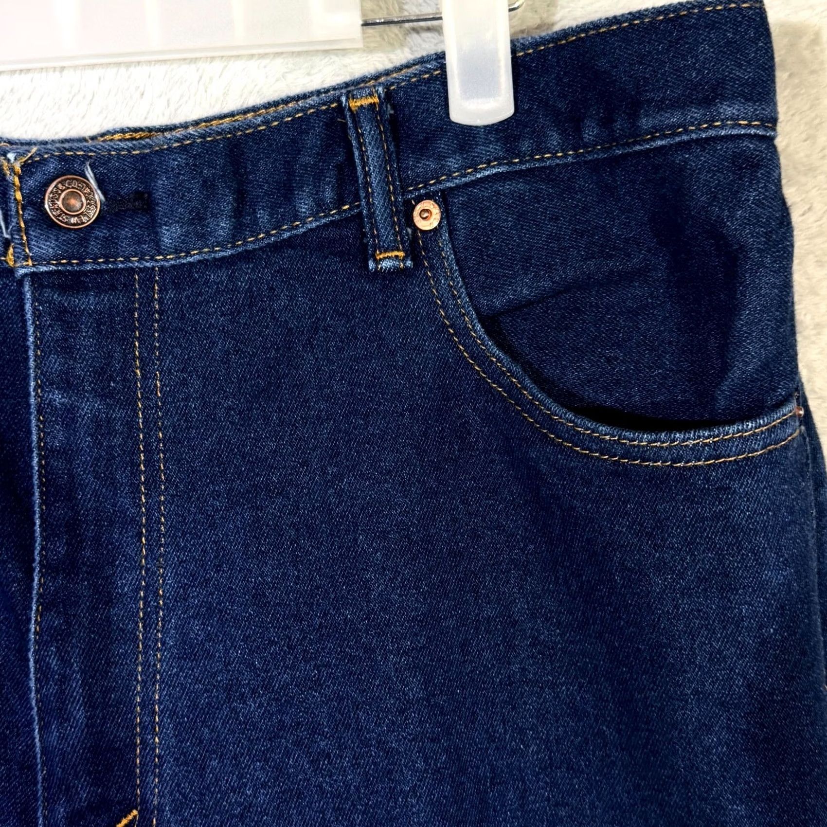 Levi's Levi’s 517 Men’s Jeans 38×34 Blue Denim Medium Wash Bootcut High Rise Regular Mens Jeans Size US 38 / EU 54 - 4 Thumbnail