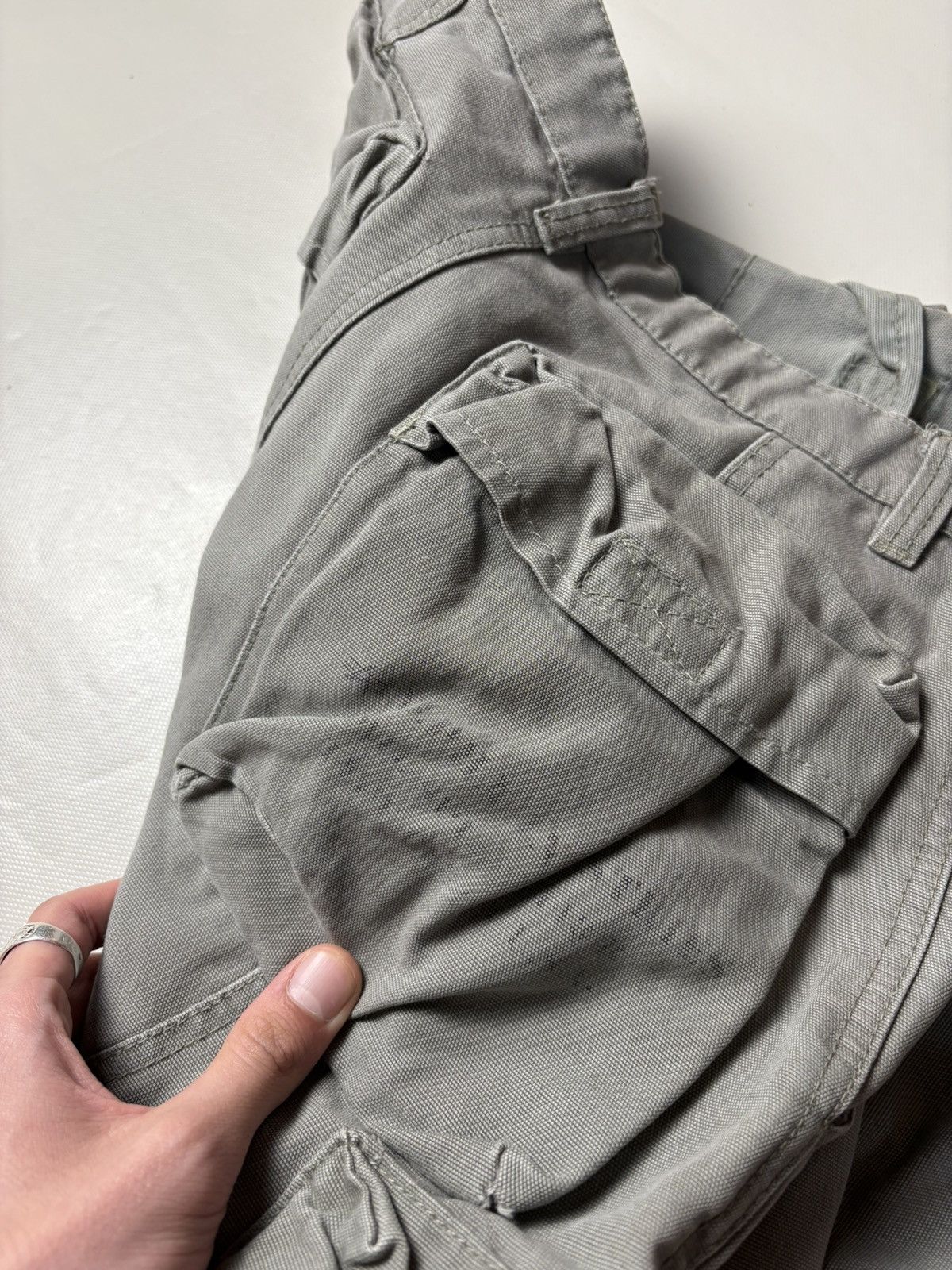 Alpha Industries Vintage Alpha Industires Cargo Shorts Size US 29 - 10 Thumbnail