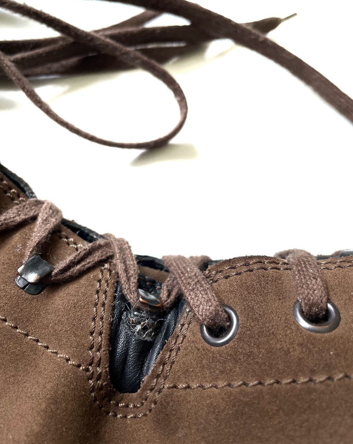 Designer × Tod's × Vintage Tod’s Vintage Brown High Suede Boots Size 39 Made In Italy Size US 9 / IT 39 - 9 Thumbnail