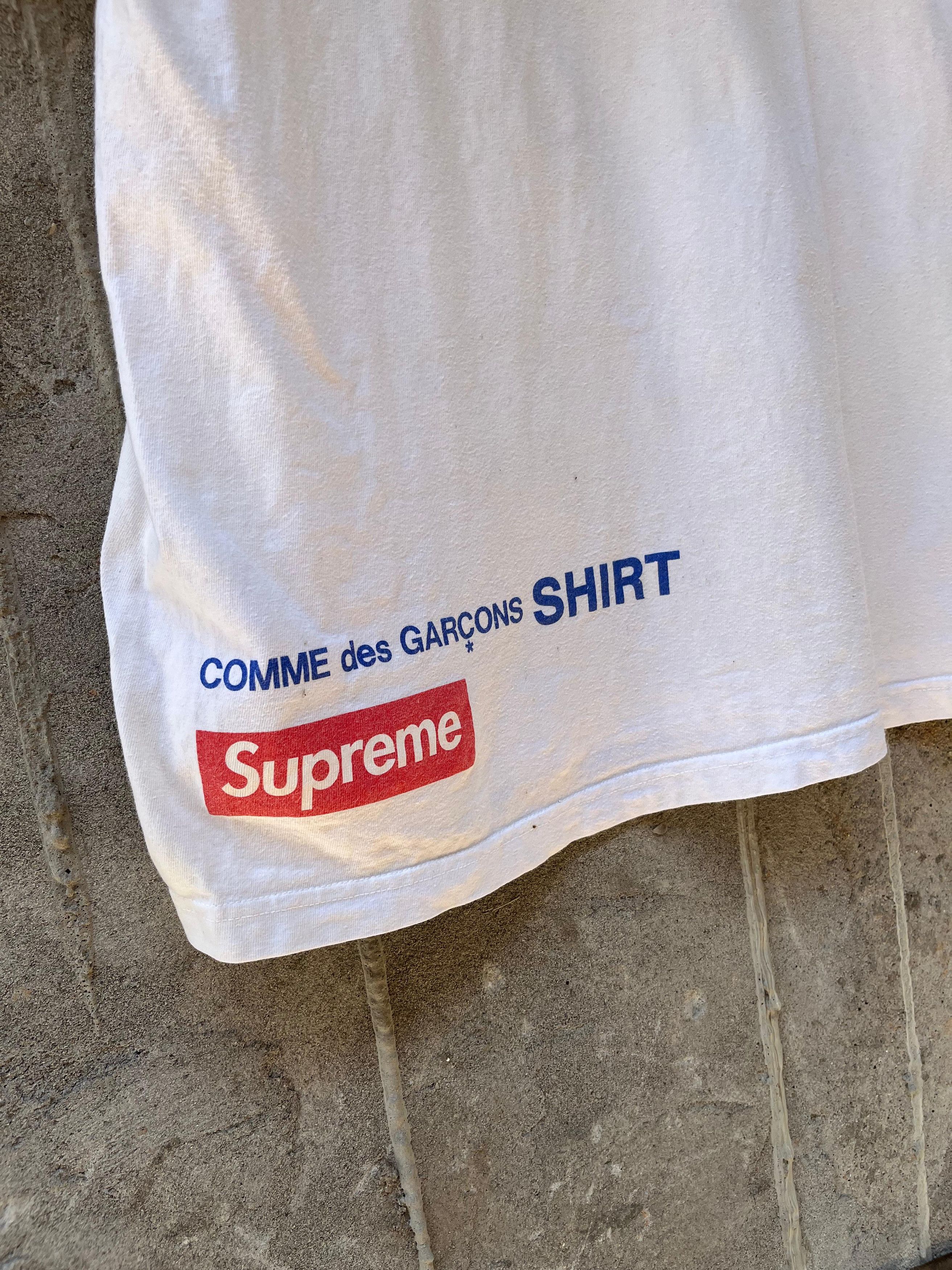 Comme des Garcons SHIRT × Supreme Supreme X Comme des Garcons Harold Hunter Tshirt Size US XL / EU 56 / 4 - 5 Thumbnail