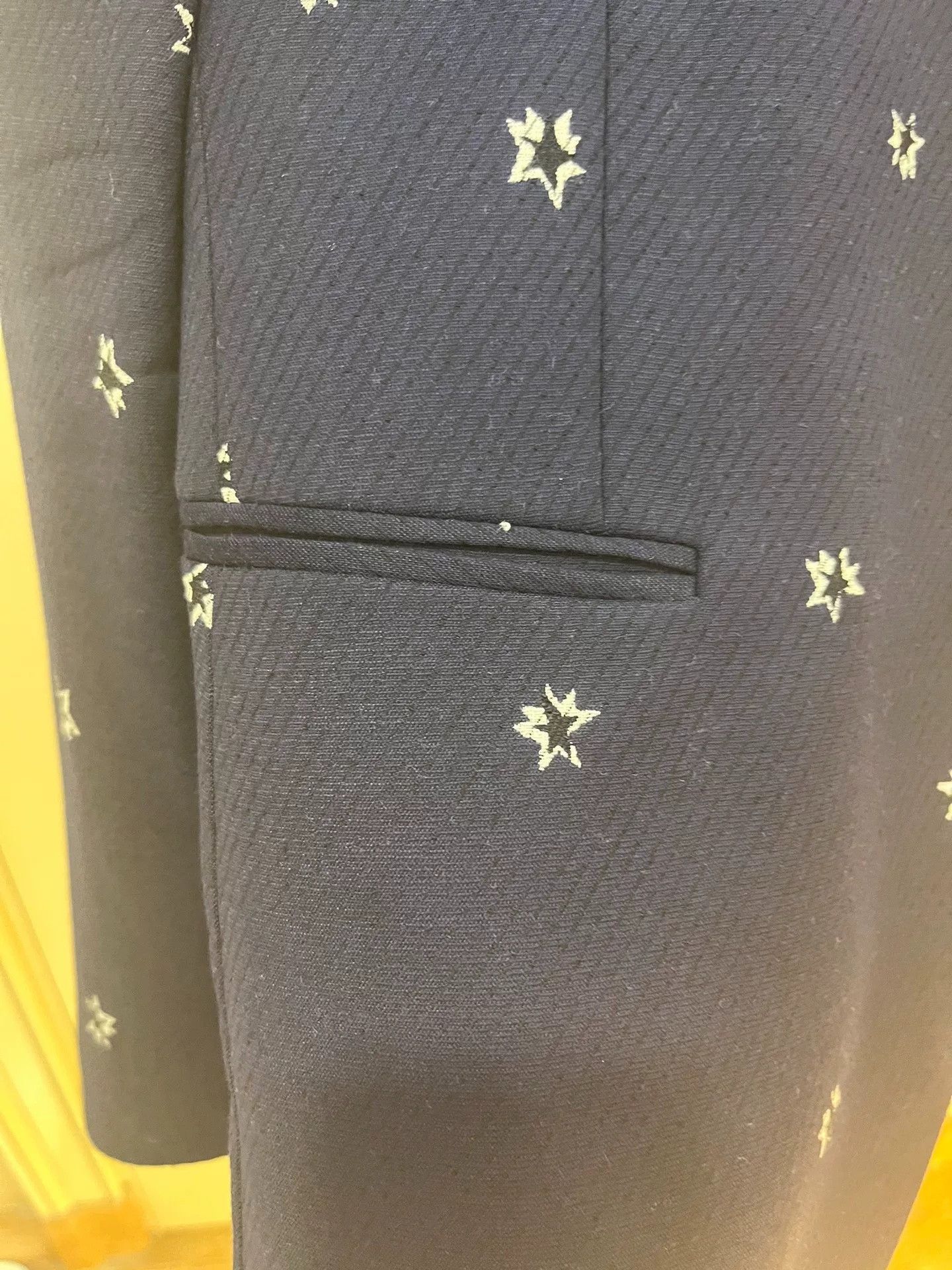 Neil Barrett Neil Barrett Classic Star Navy Blazer Size US M / EU 48-50 / 2 - 8 Thumbnail