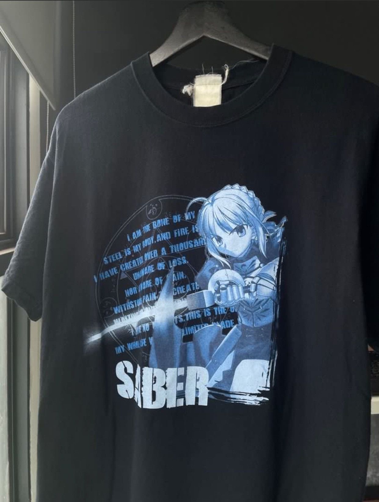 Anime Vtg Y2k Anime Fate Saber Anime Size US L / EU 52-54 / 3 - 1 Thumbnail