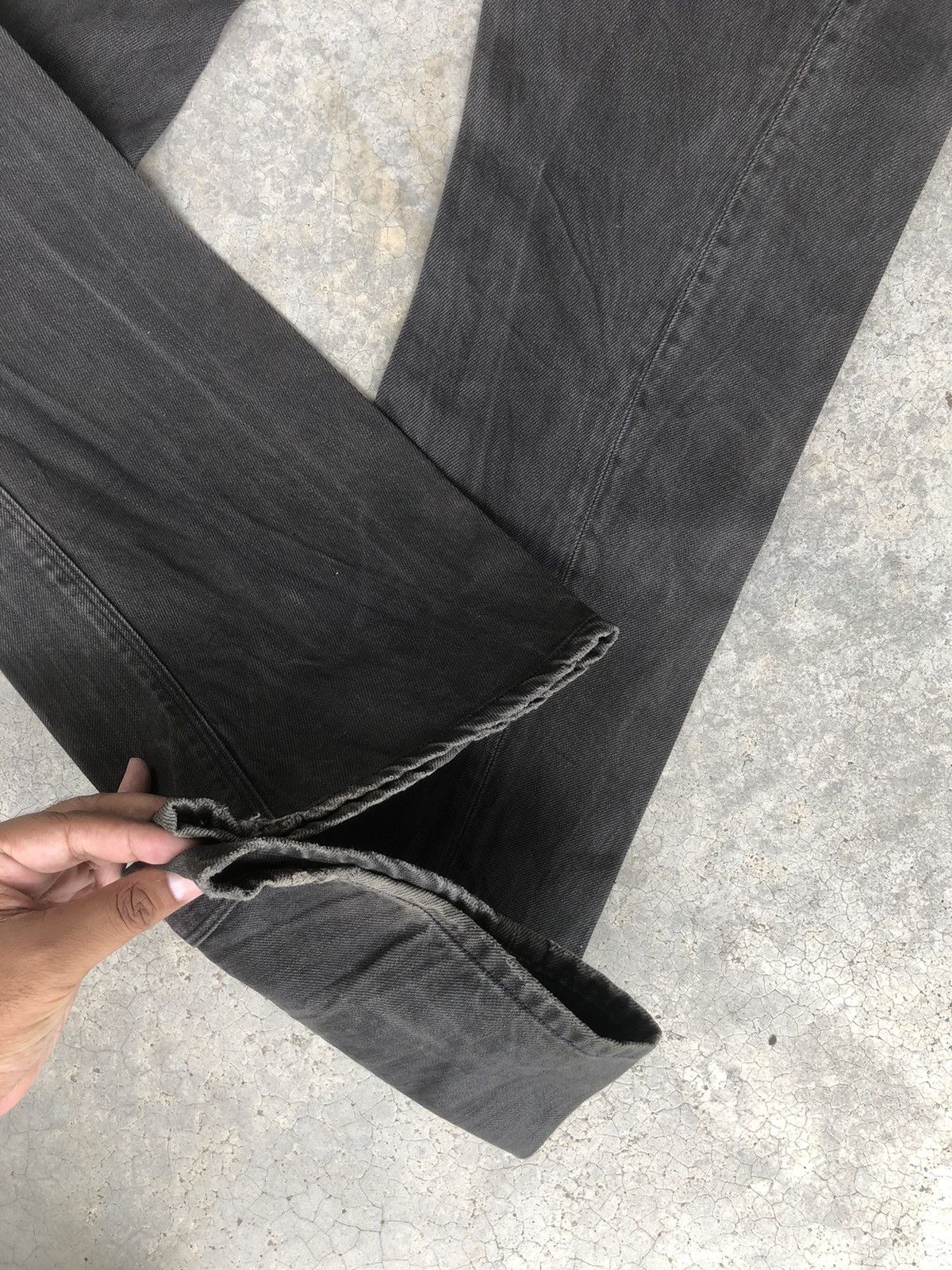 Levi's Y2K Levis Engineered Flared Jeans Distressed Jeans Size US 30 / EU 46 - 13 Thumbnail