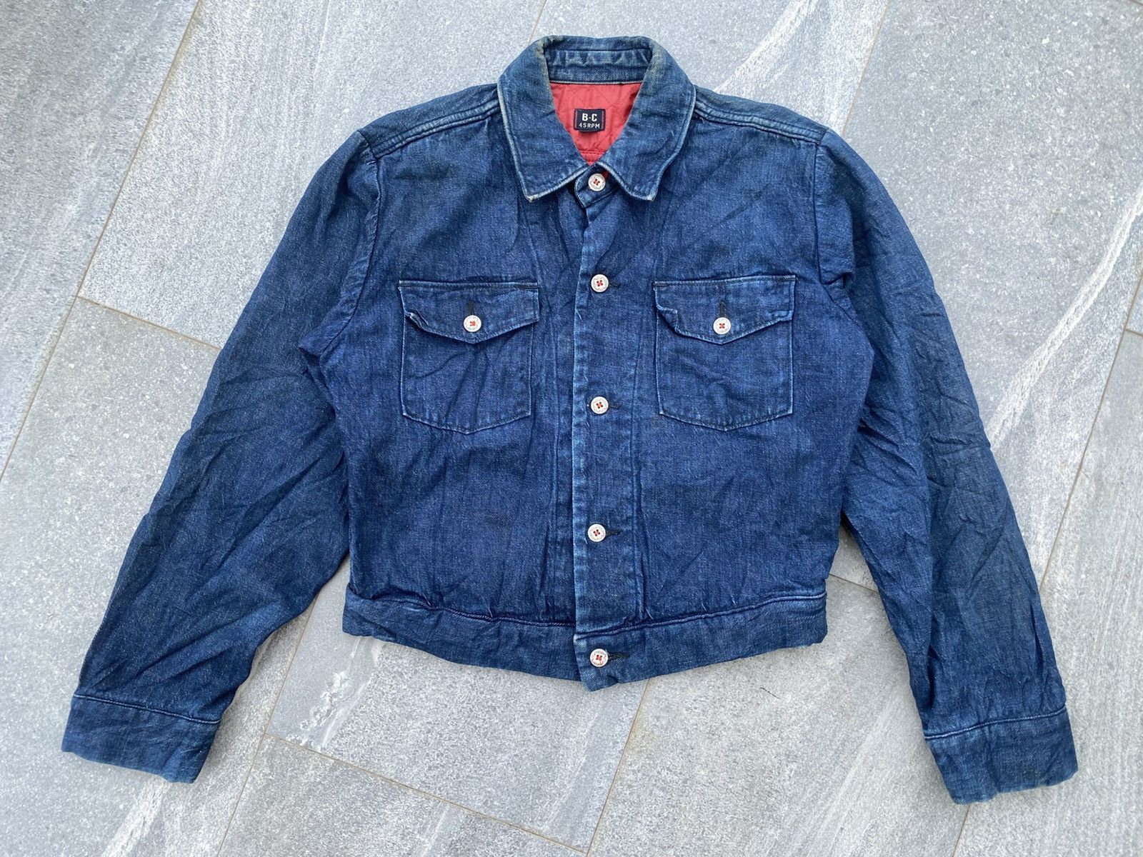 45rpm 45RPM Kapital Style Vintage Denim Jacket Size M / US 6-8 / IT 42-44 - 1 Thumbnail