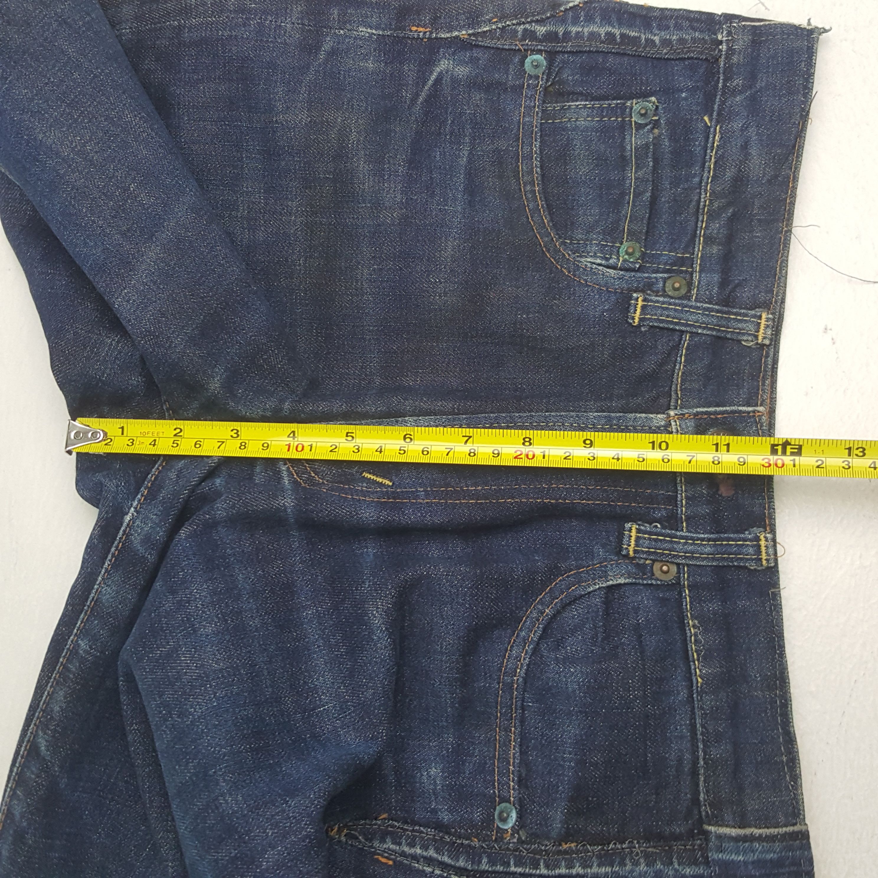 Denime Vintage Denime Japanese Brand Bootcut Denim Jeans RR17 Size US 29 - 10 Thumbnail