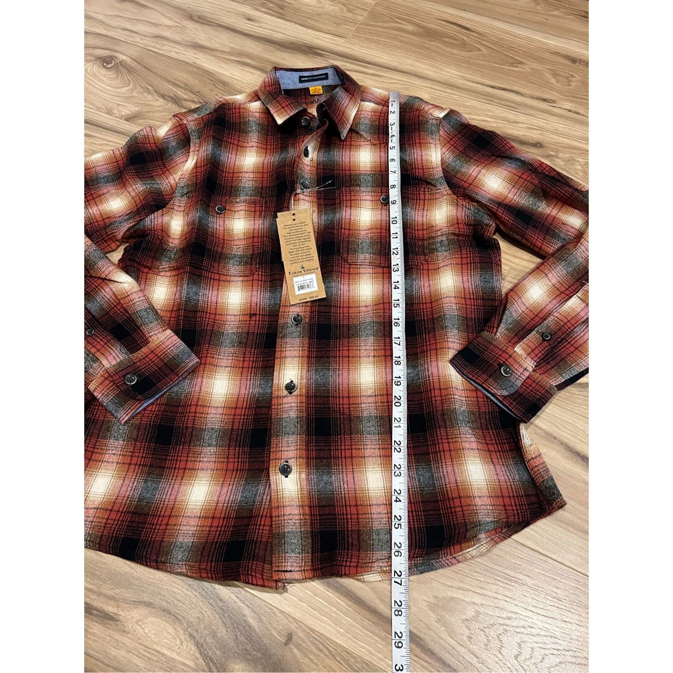 Other Tailor Vintage NWT Maple Lodge Plaid Long Sleeve Men’s Butto Size US S / EU 44-46 / 1 - 6 Thumbnail
