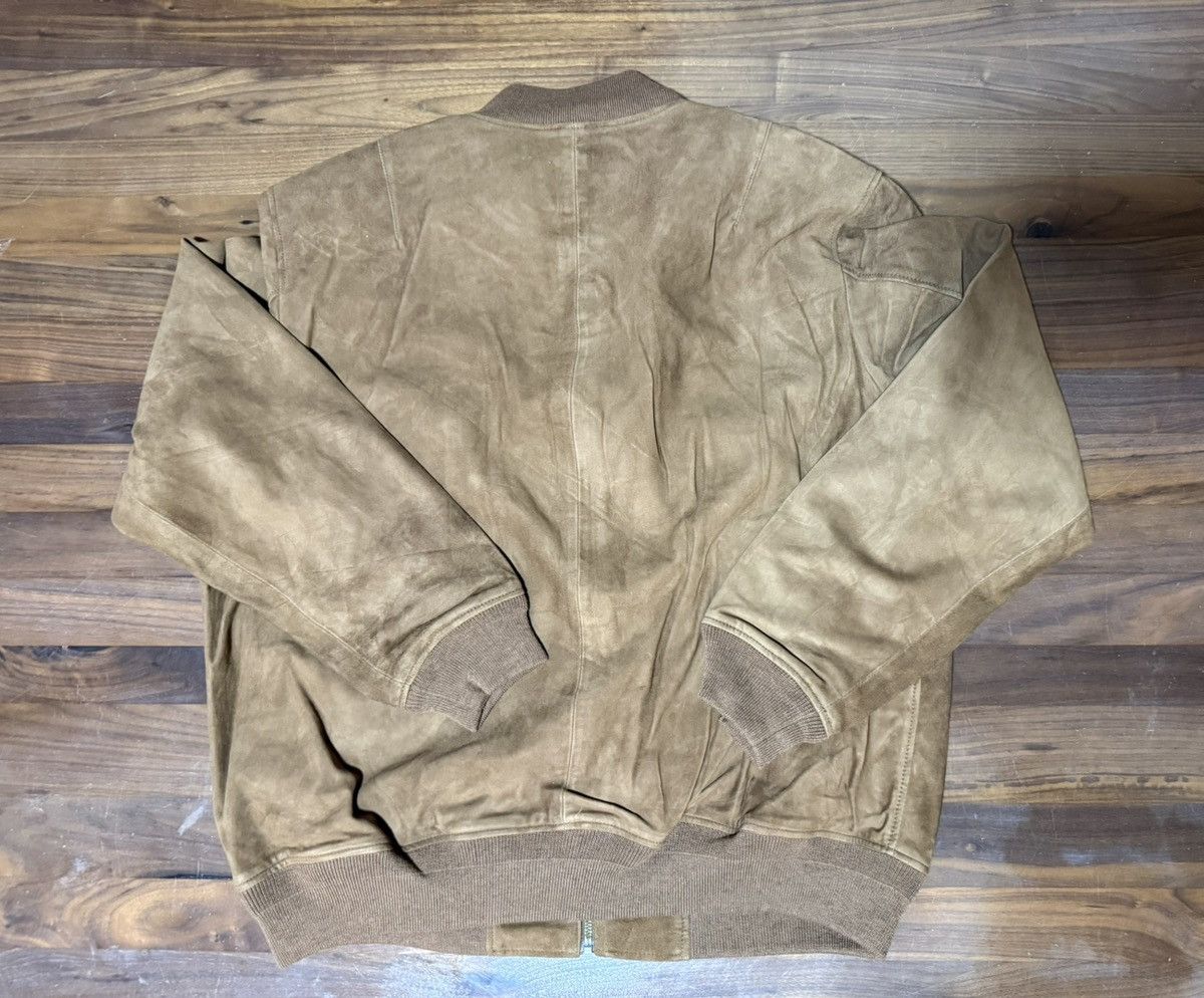 Polo Ralph Lauren Polo Ralph Lauren Leather Suede Flight Jacket Brown Size XL Size US XL / EU 56 / 4 - 14 Thumbnail
