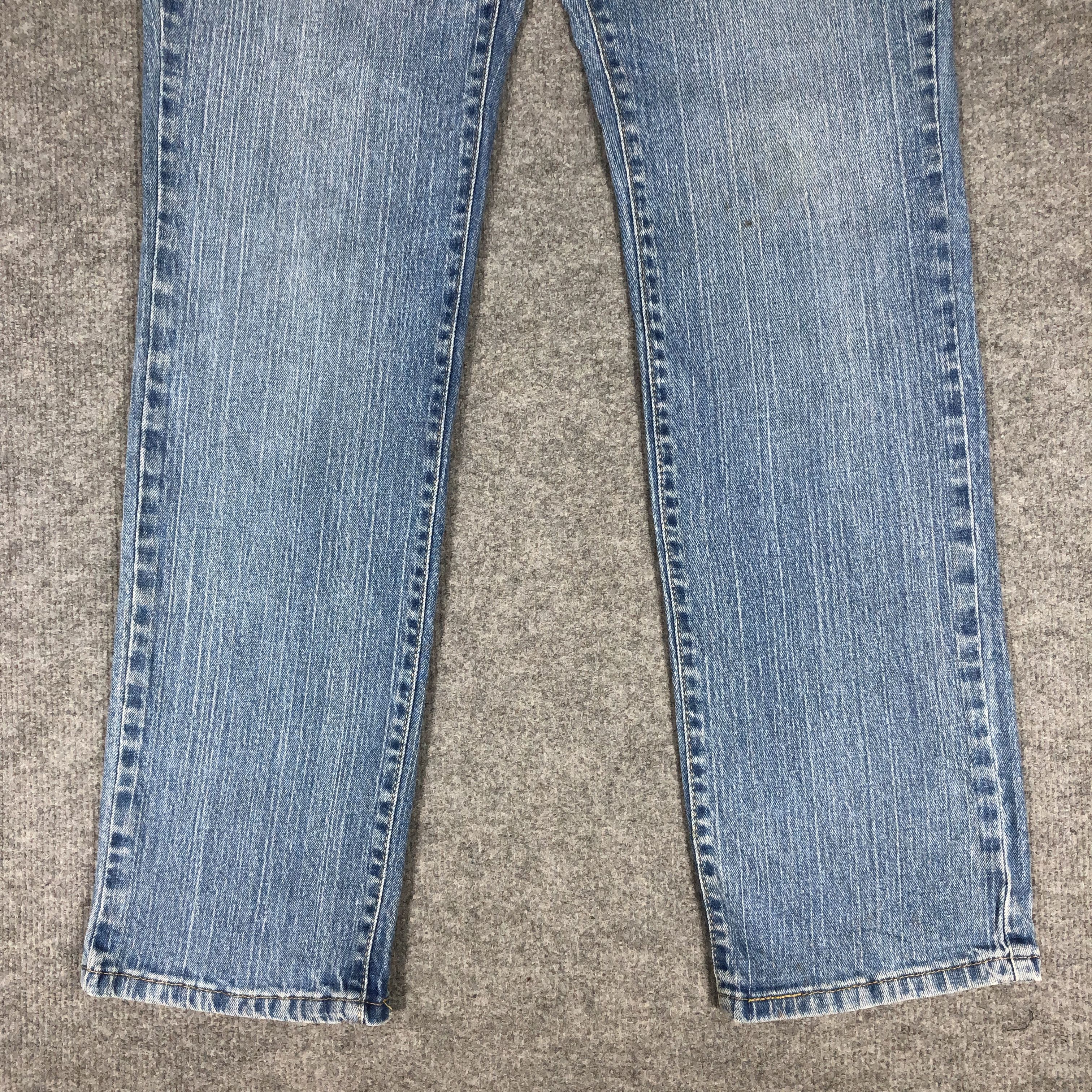 Levi's × Vintage Womens Vintage Levis 505 Straight Jeans L884W Size 34" / US 12 / IT 48 - 3 Thumbnail
