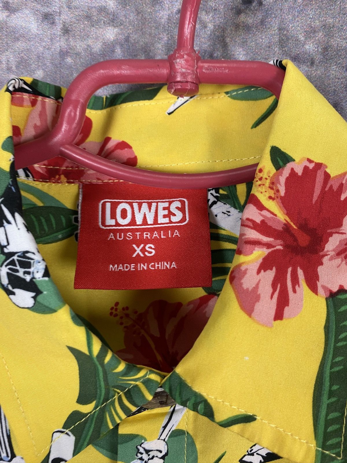 Vintage Men’s Lowes Australia Shirts Hawaii Size XS Size US XS / EU 42 / 0 - 5 Thumbnail