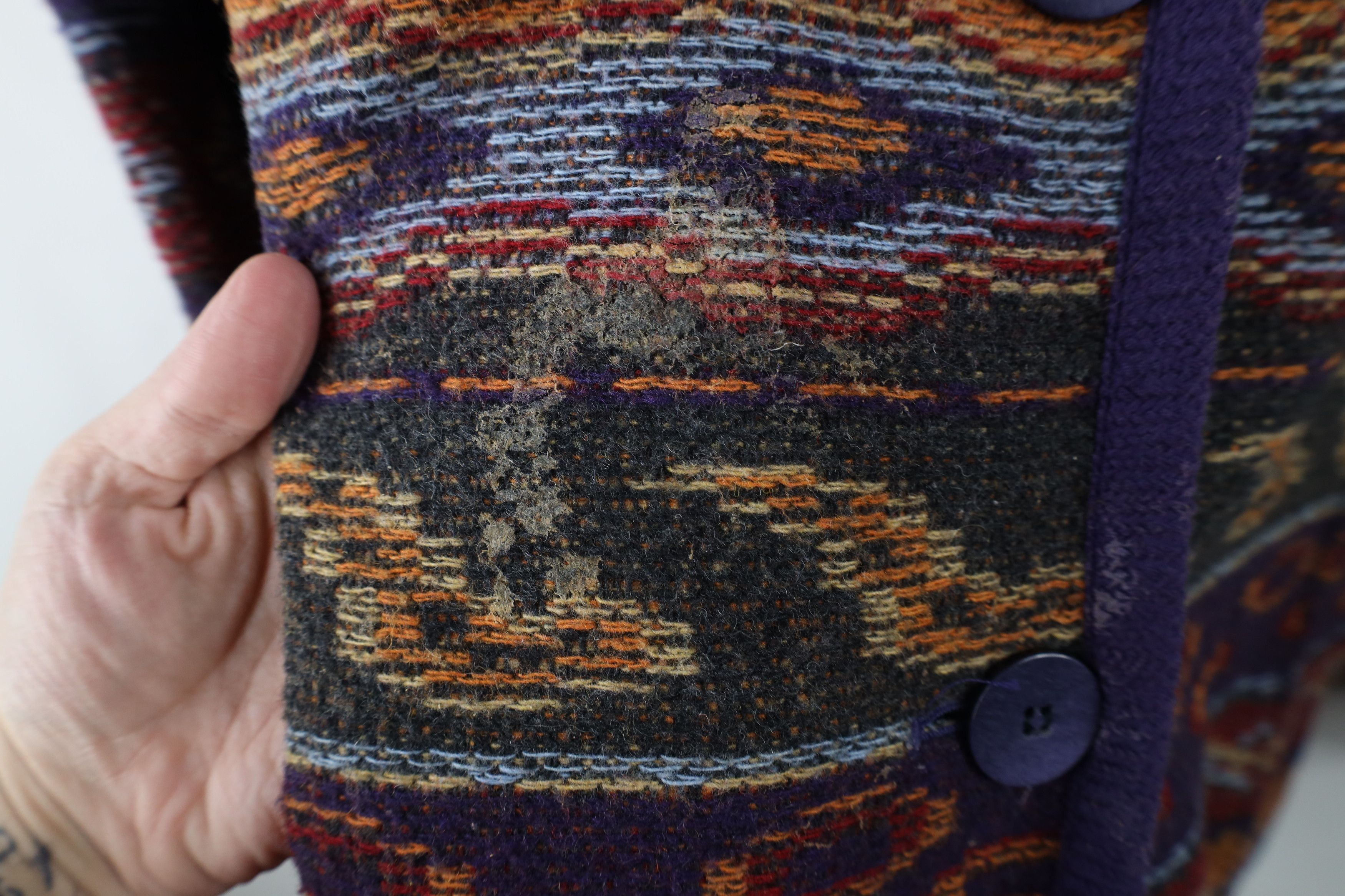 Vintage Vintage 90s Streetwear Rainbow Southwestern Blazer Jacket Size L / US 10 / IT 46 - 4 Thumbnail