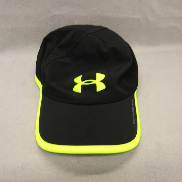 Under Armour Unde Armour Hat Cap Womens Coldblack Neon Green Hook