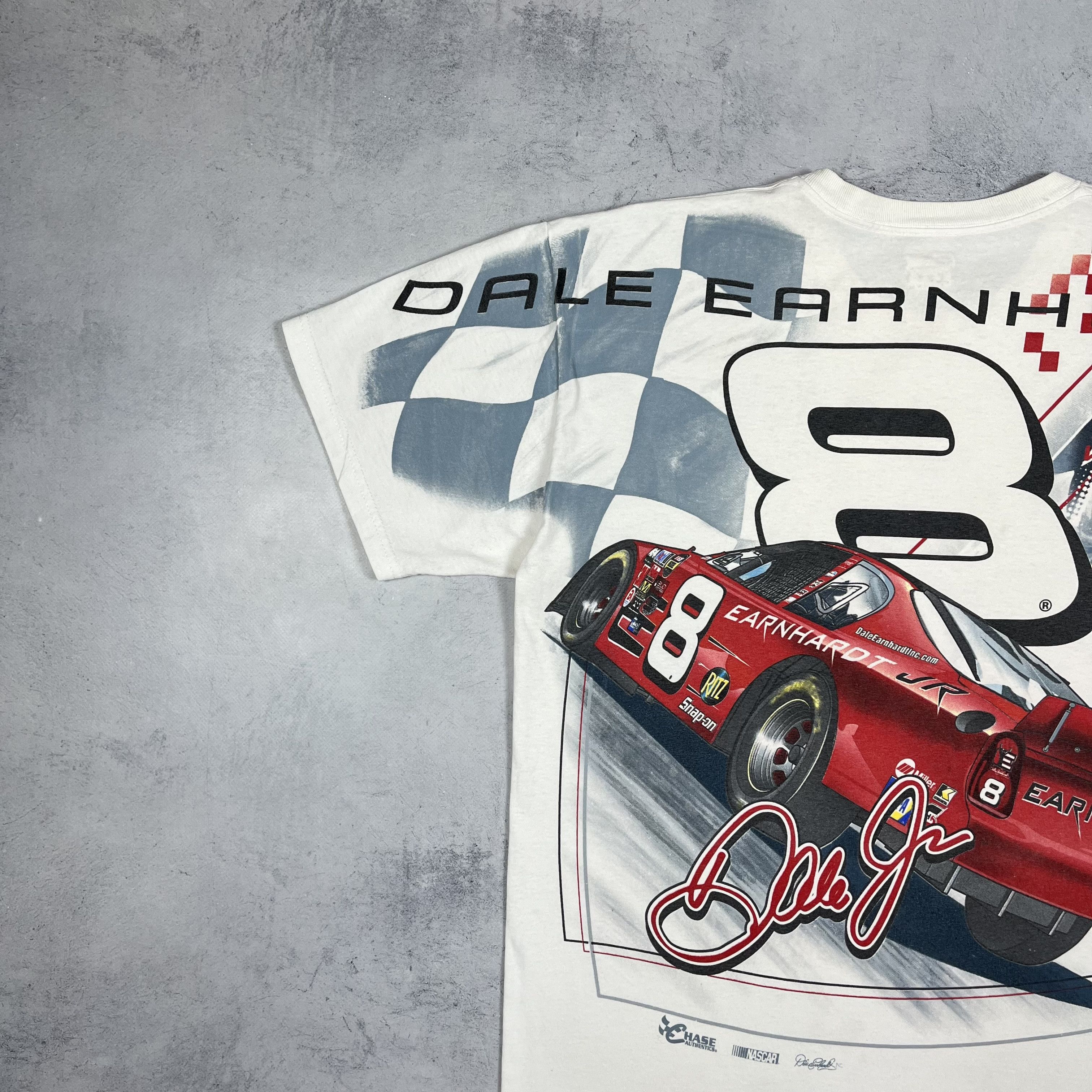 NASCAR Vintage Dale Earnhardt JR Nascar Racing T Shirt 00’s Size US L / EU 52-54 / 3 - 5 Thumbnail