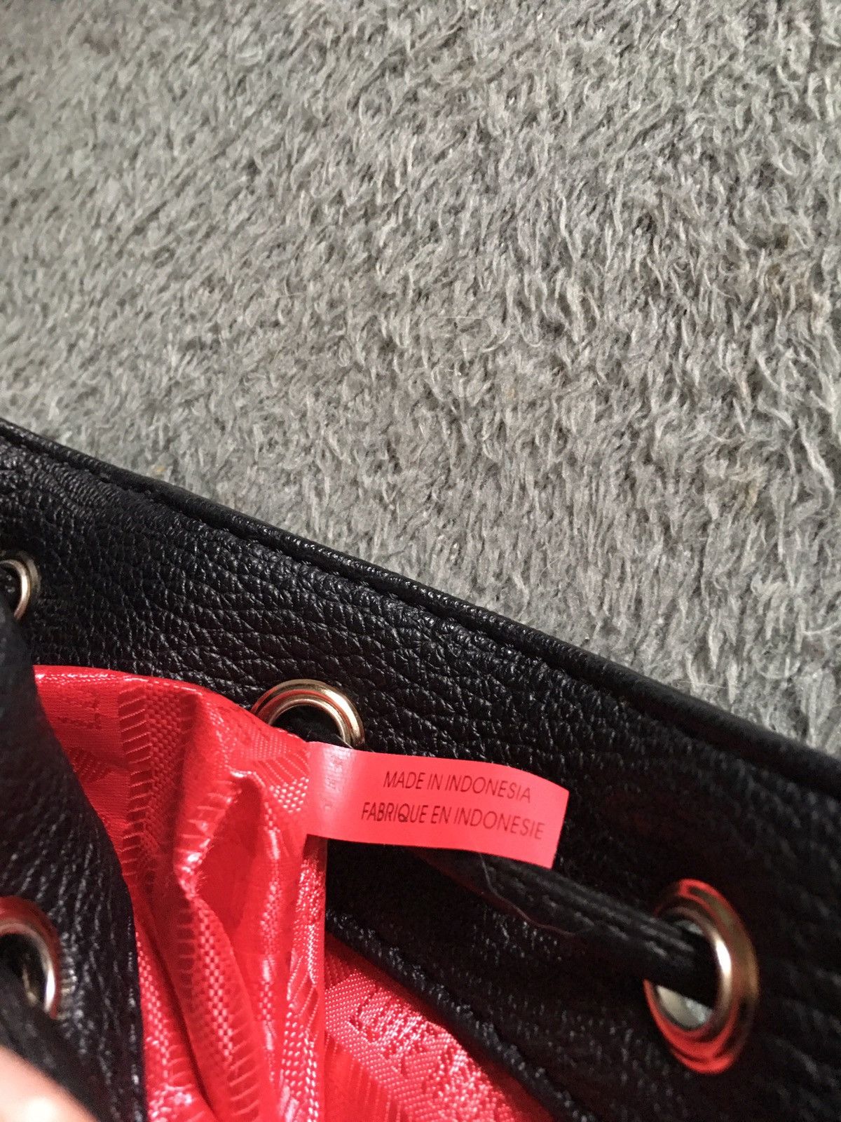 Love Moschino LOVE MOSCHINO Black Drawstring Shoulder Bag Size ONE SIZE - 11 Thumbnail