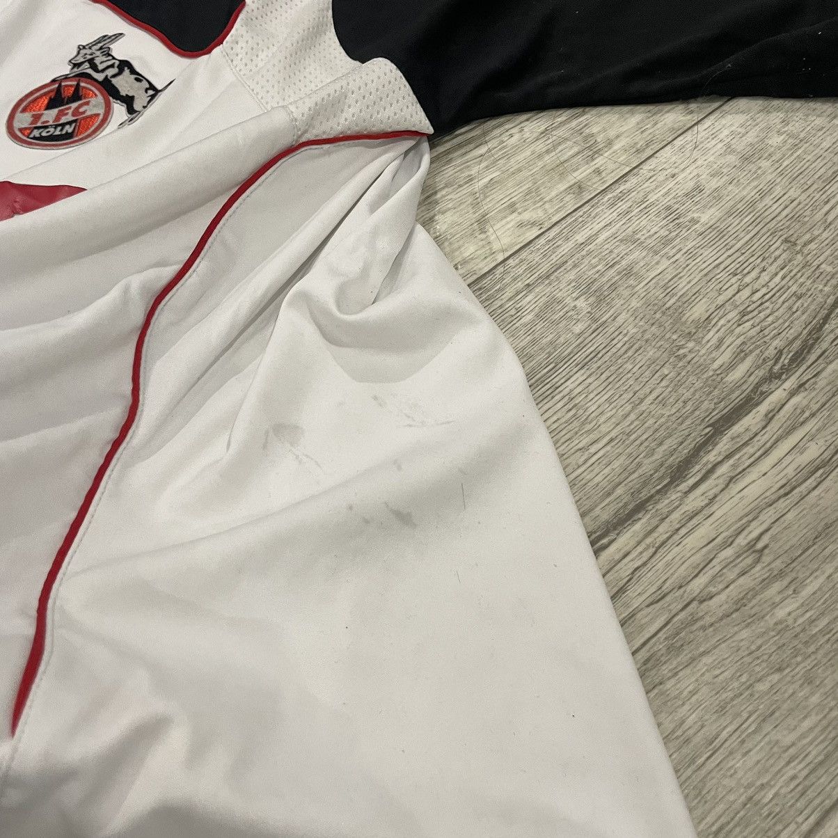 Pro Player Match worn Jersey Fc Koln Cologne Horn reebok REWE TEE SHIRT Size US L / EU 52-54 / 3 - 4 Thumbnail