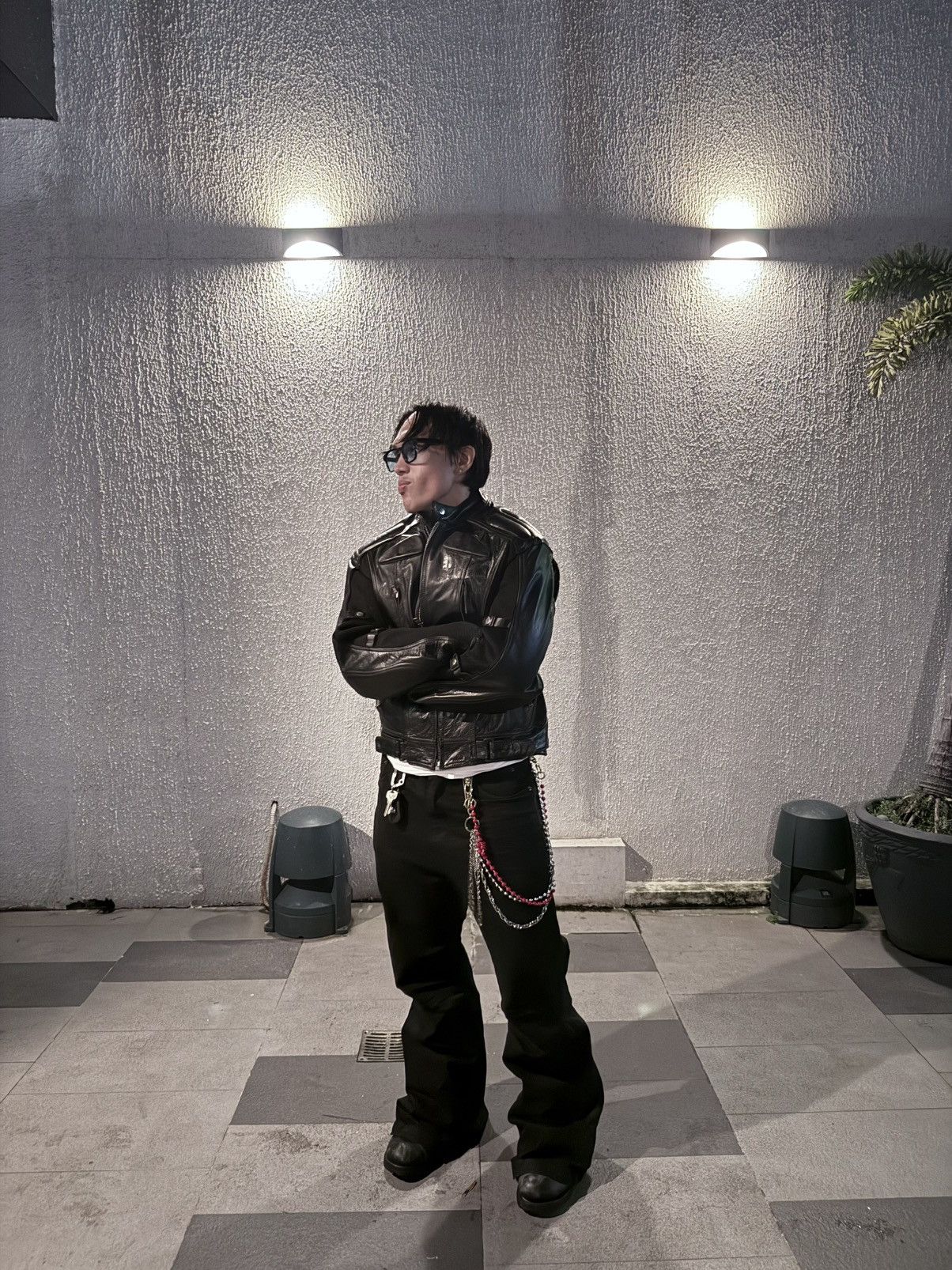 GOSTAR DE FUGA Rare Fuga Multi Zip Leather Jacket | Grailed