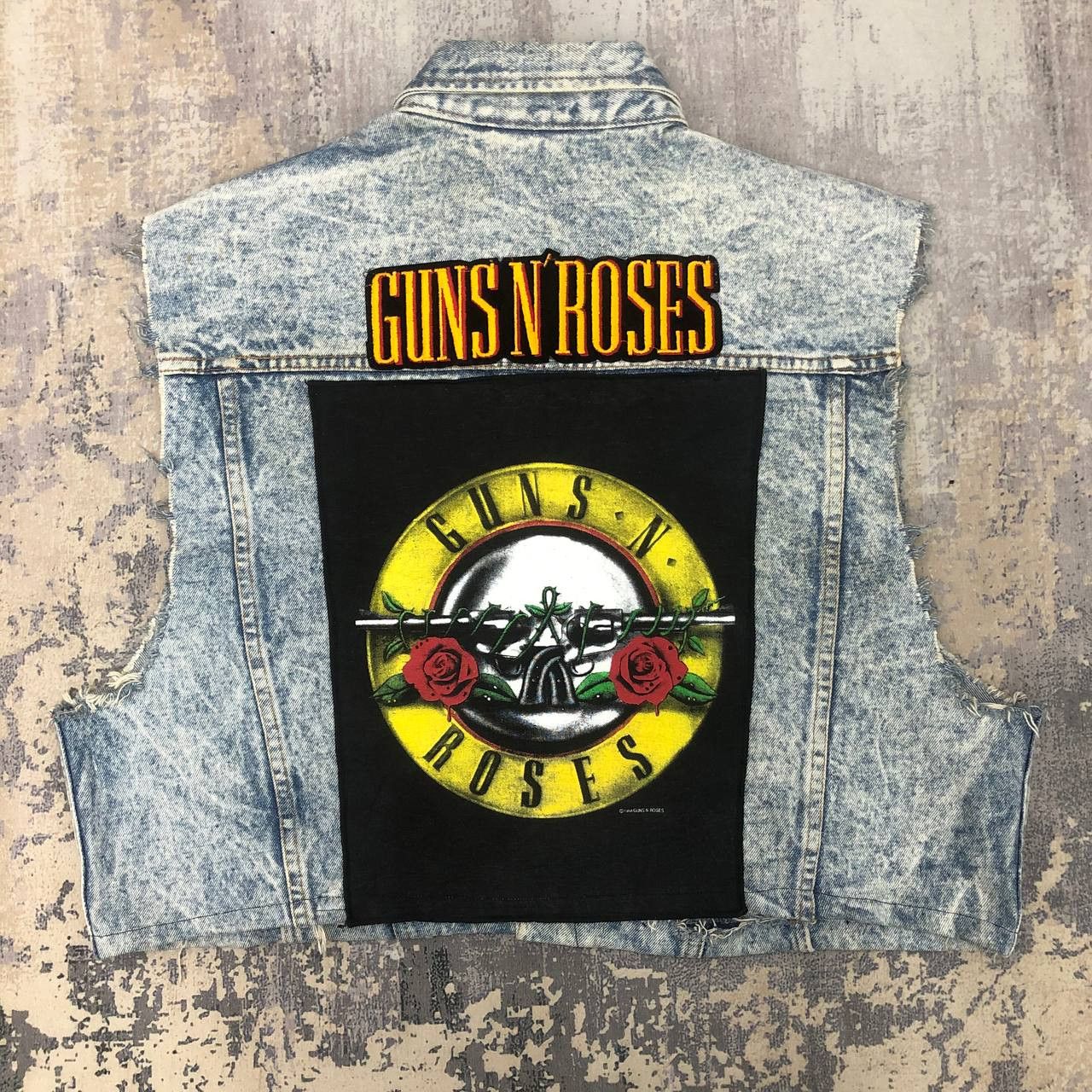Y531 VTG BAND CUSTOM JACKETS STONE WASH