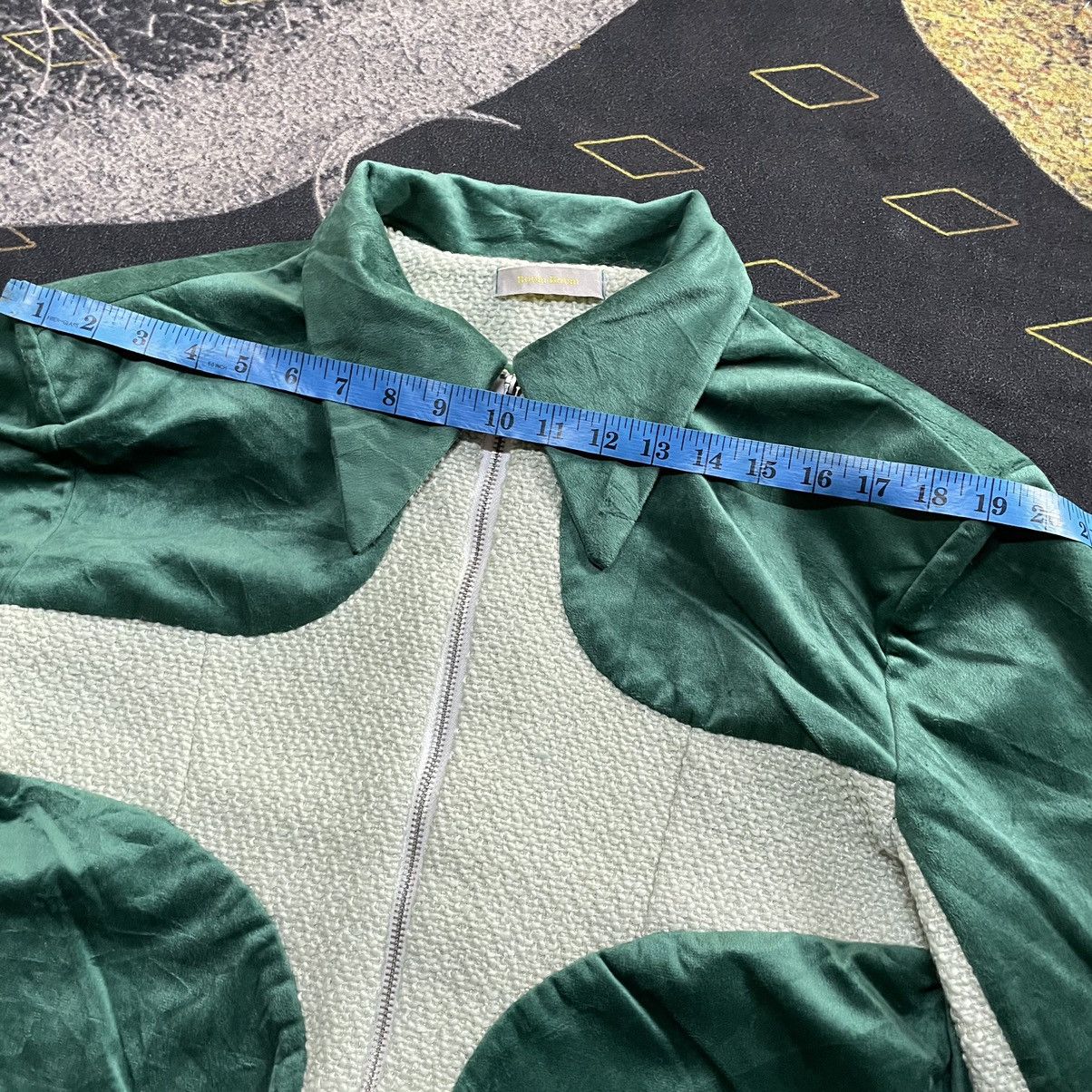 If Six Was Nine × Japanese Brand × Velour 💫Archive💫- BOOM BOOM Hybrid Cropped Jacket LGB ISWN Style Size US S / EU 44-46 / 1 - 11 Thumbnail