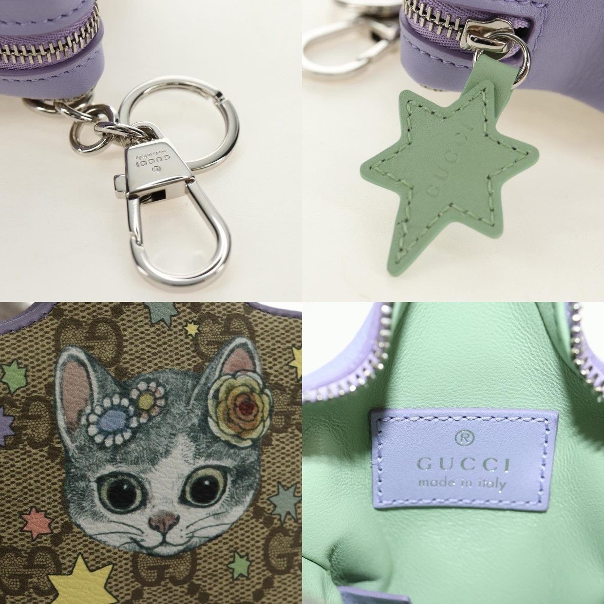 Gucci Gucci GG Supreme Higuchi Yuko Pouch Beige Size ONE SIZE - 9 Thumbnail