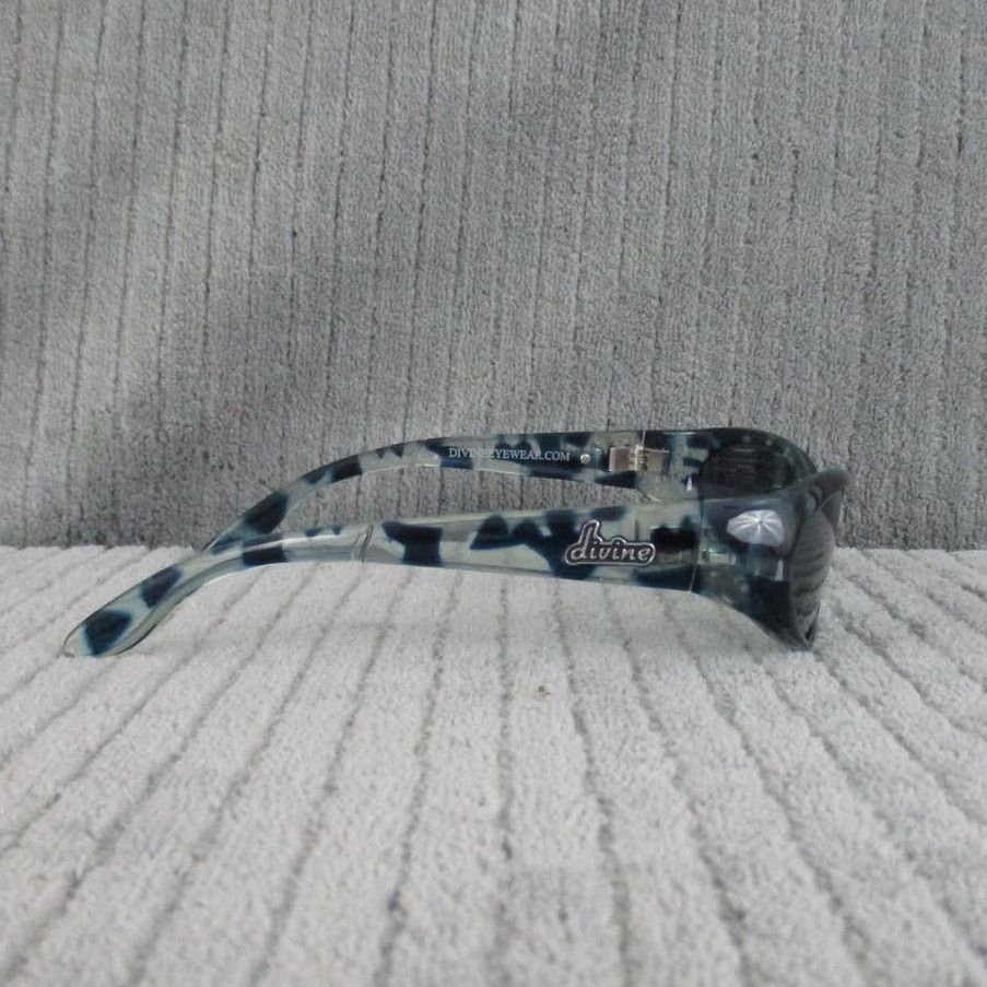 Other New Divine Eyewear Nyx Dark Blue Tort/Smoke Sunglasses NWT Size ONE SIZE - 6 Thumbnail