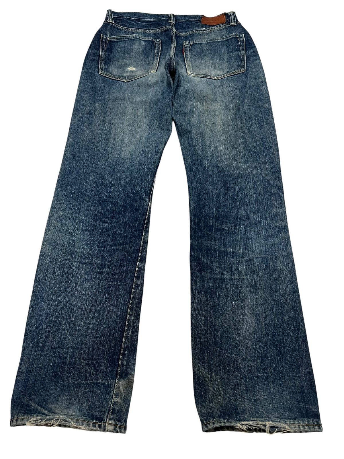 Japanese Brand Vintage Japanese Brand Selvedge Distressed Jean Japan Size US 28 / EU 44 - 2 Thumbnail