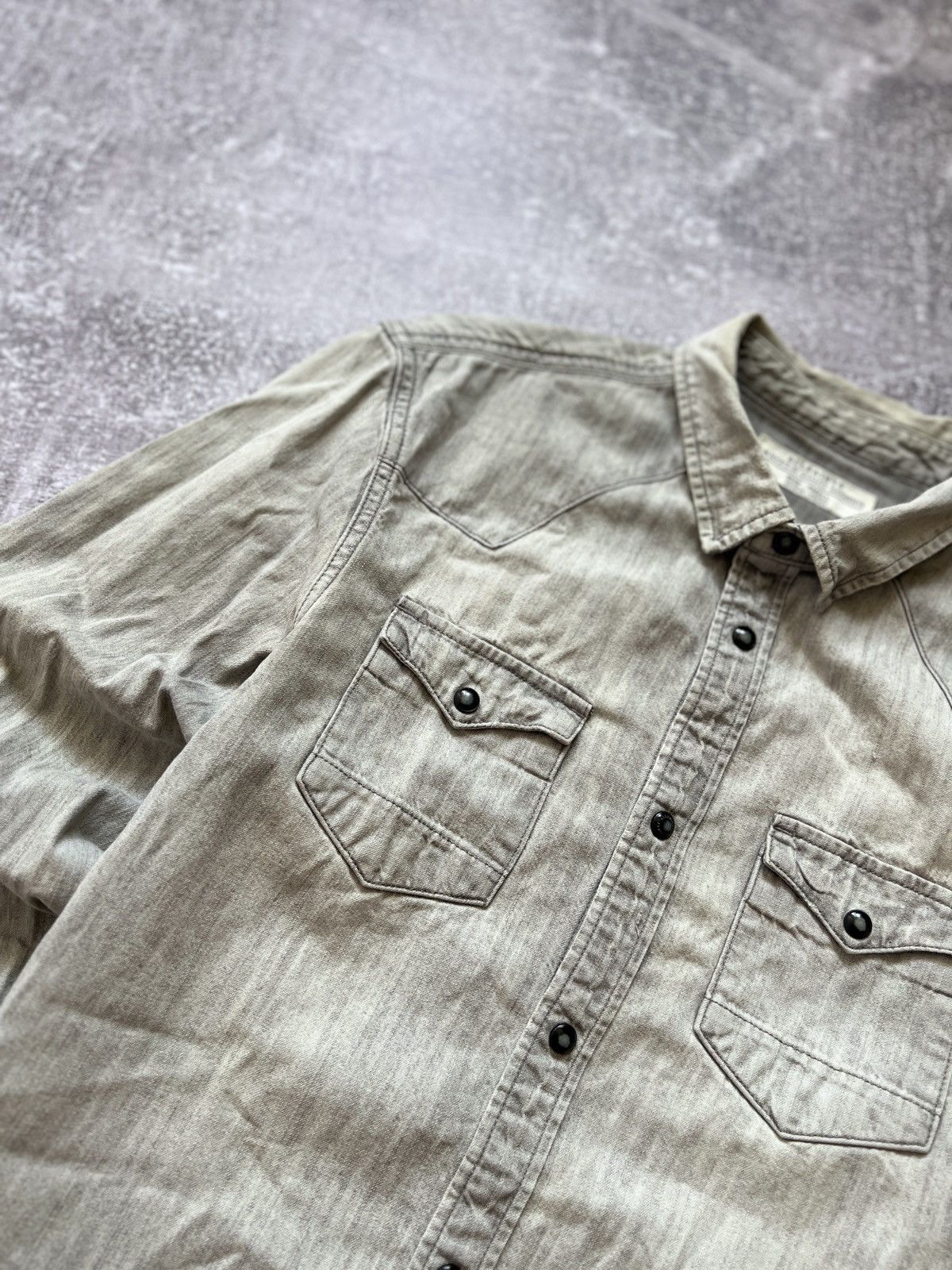 Allsaints AllSaints Denim Jacket Jeans Size US S / EU 44-46 / 1 - 3 Thumbnail