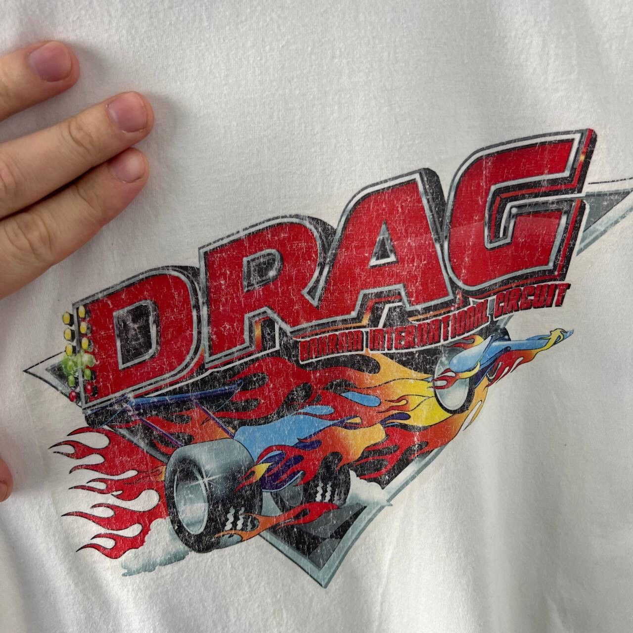 NASCAR Drag Tee Vintage Racing T-shirt Y2K Style Size US S / EU 44-46 / 1 - 3 Thumbnail