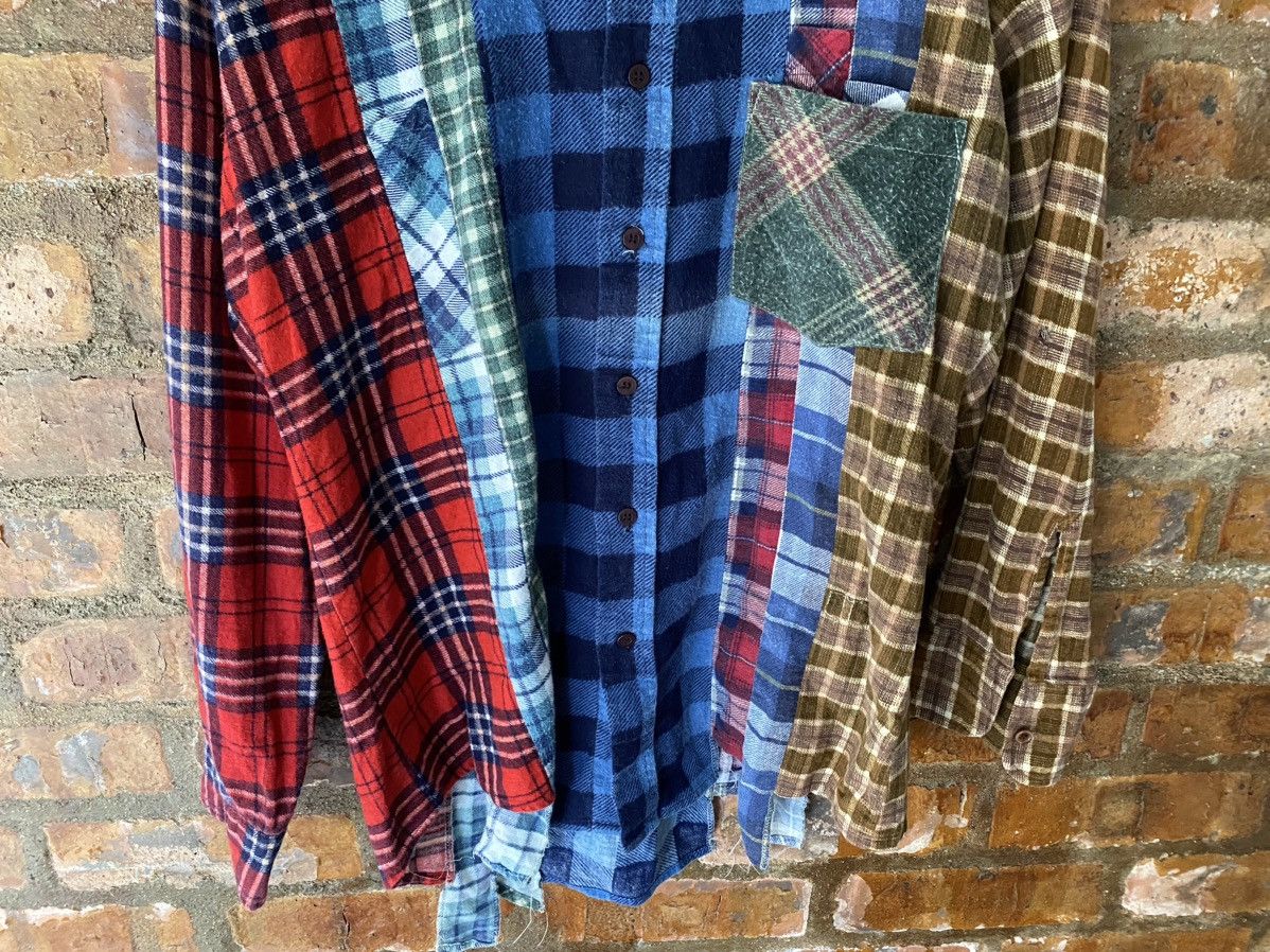 Needles 🔥RARE🔥OG 1990s Needles Pre-date Sonic Lab 7 cut flannel Size US M / EU 48-50 / 2 - 4 Thumbnail