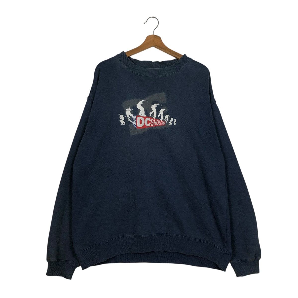 Vintage 🔥VINTAGE CREWNECK SWEATSHIRT DC SHOES USA BIG LOGO Size US L / EU 52-54 / 3 - 3 Thumbnail