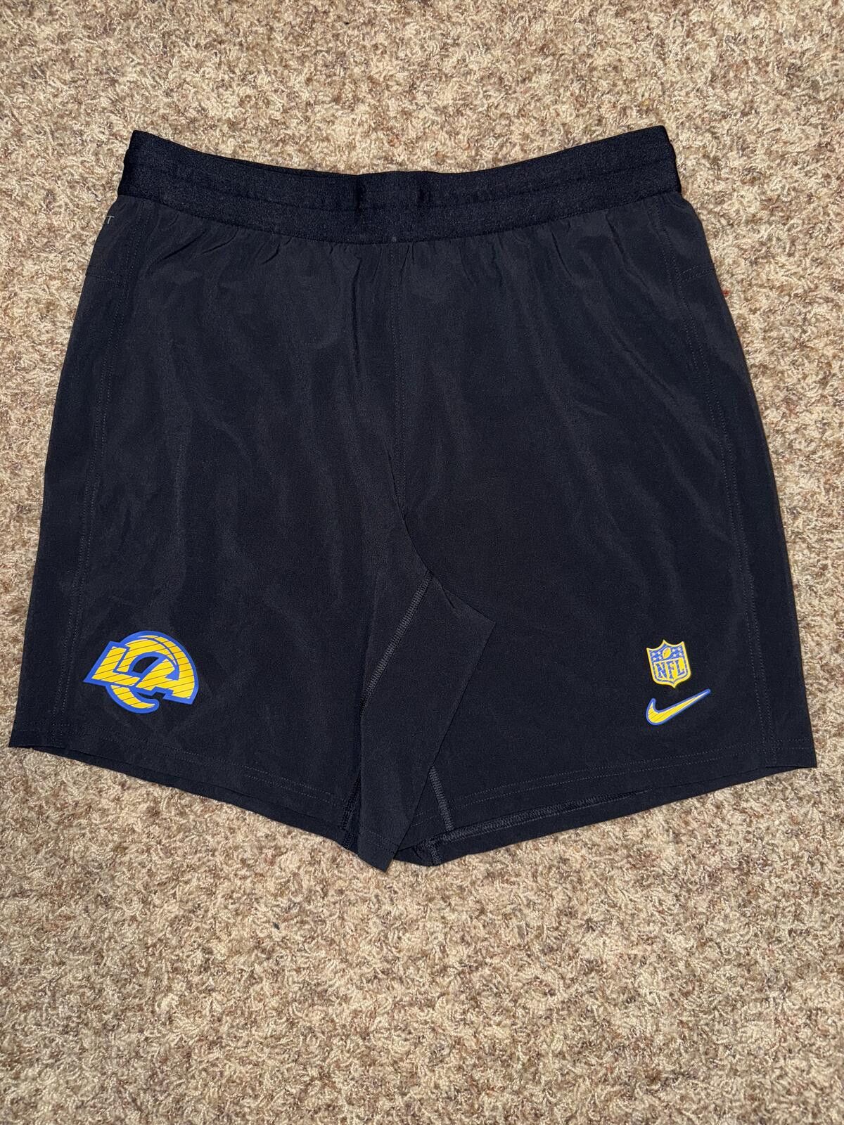Nike Nike Men’s NFL Los Angeles Rams Team Issue Shorts Sample Size US 32 / EU 48 - 1 Thumbnail