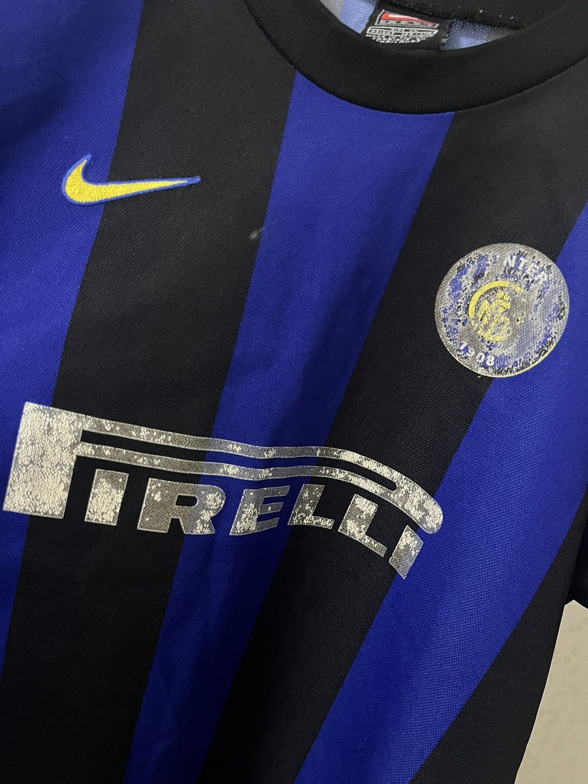 Vintage Nike Team Vintage Inter Milan 03/04 Jersey Size US S / EU 44-46 / 1 - 4 Thumbnail