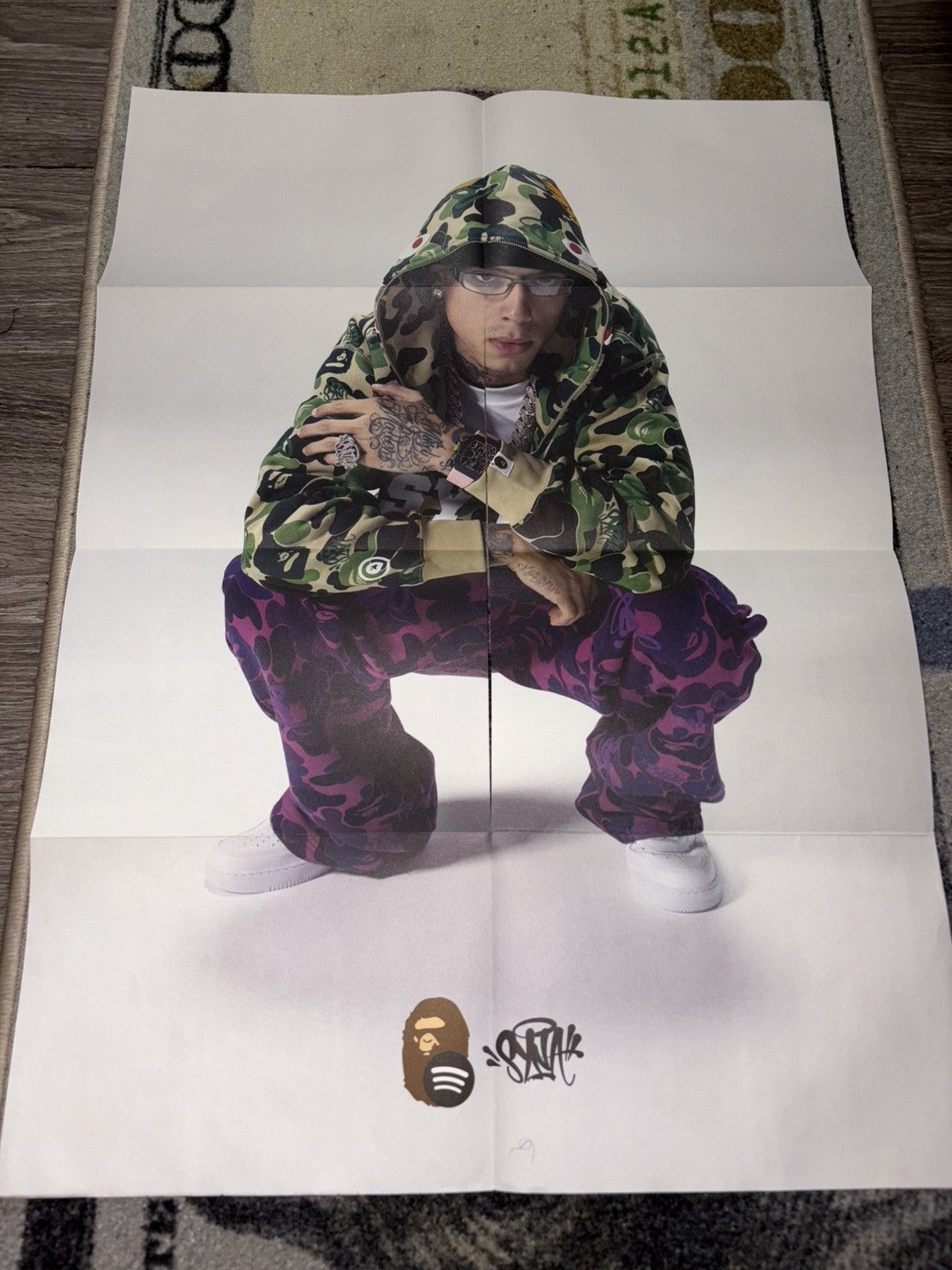 Bape A Bathing Ape x Central Cee Poster / Zine Size ONE SIZE - 1 Thumbnail
