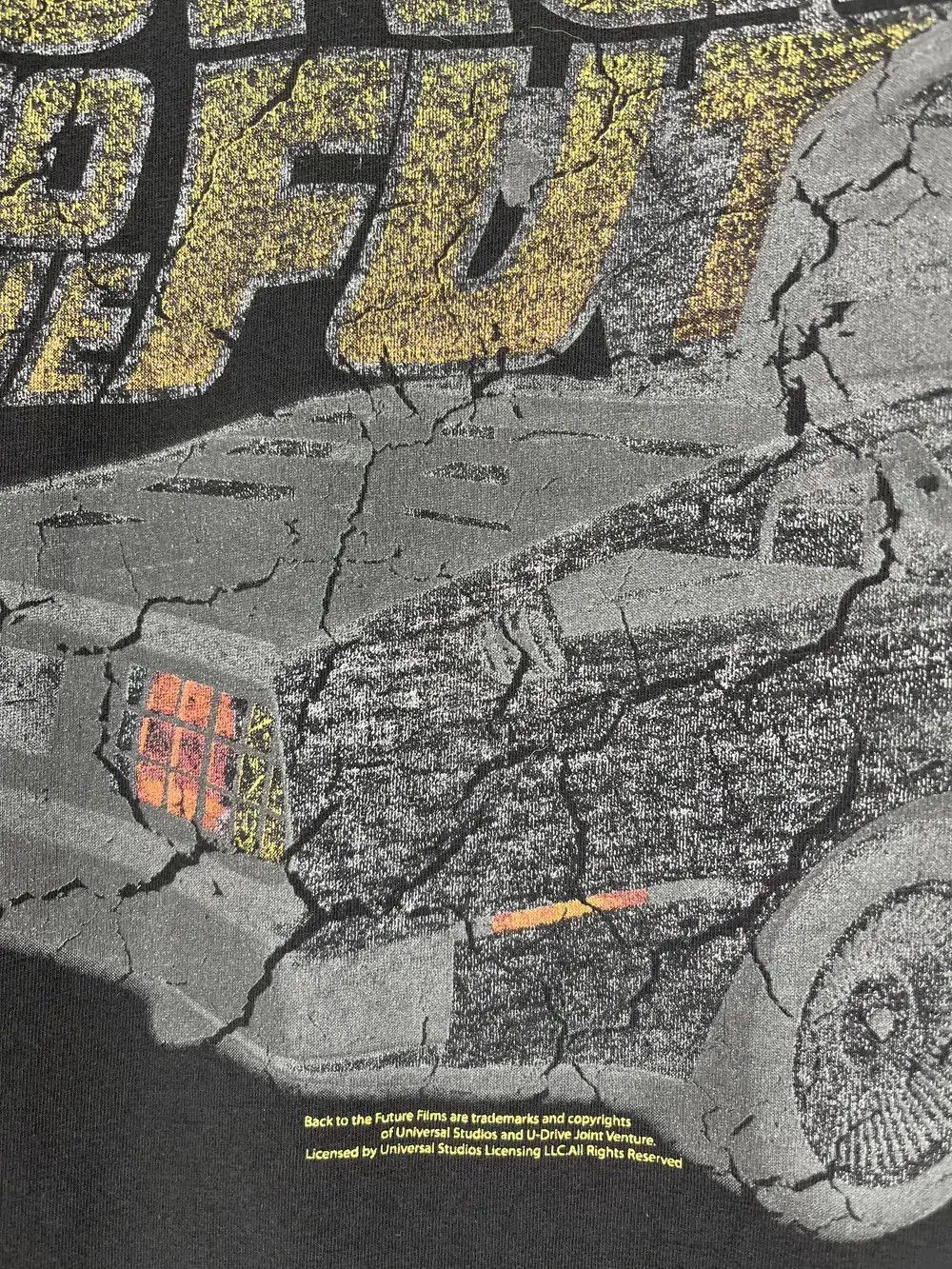 Vintage Vintage Rare BACK TO THE FUTURE T-Shirt Movie DeLorean Logo Size US M / EU 48-50 / 2 - 7 Thumbnail