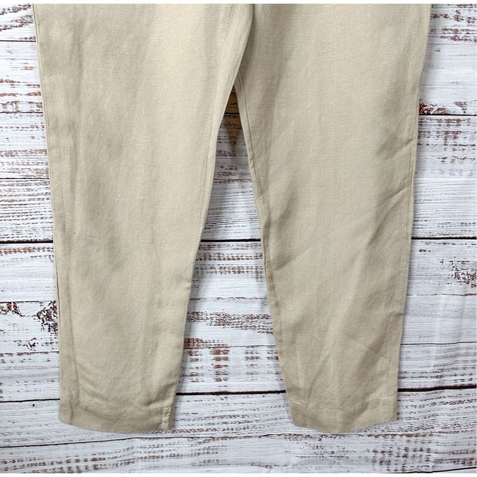 & Other Stories & Other Stories Paris Atelier Casual Pants Cream Size 6 Size 28" / US 6 / IT 42 - 6 Thumbnail