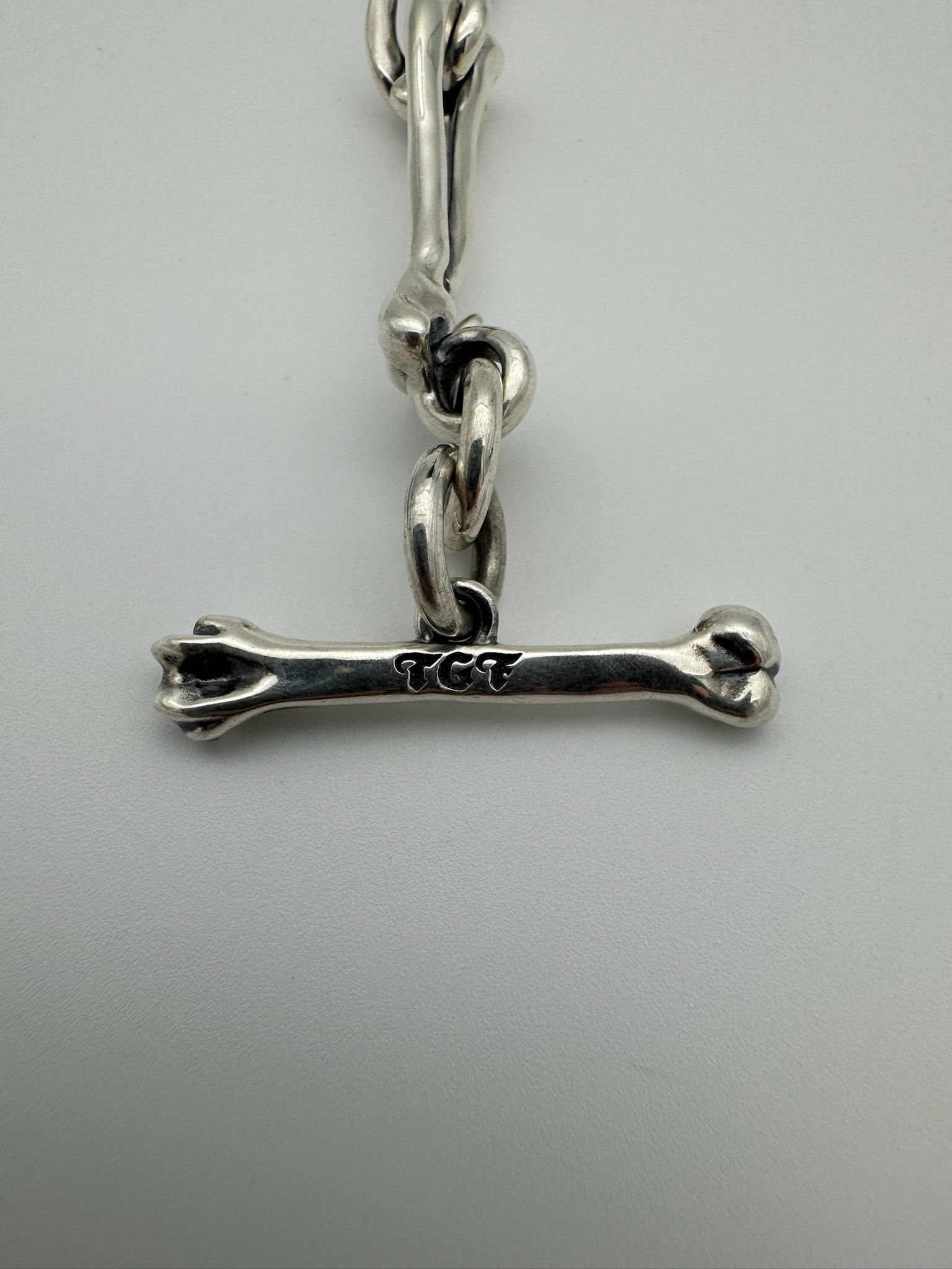 Supreme × Yohji Yamamoto FW25 Supreme Yohji Yamamoto The Great Frog Silver Bracelet Size ONE SIZE - 3 Thumbnail
