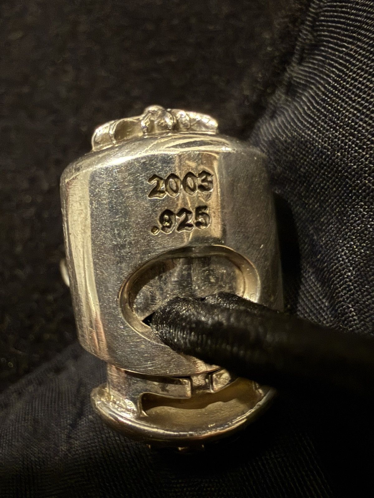 Chrome Hearts Chrome Hearts Leather Patch Fleece Pullover Size US L / EU 52-54 / 3 - 12 Thumbnail