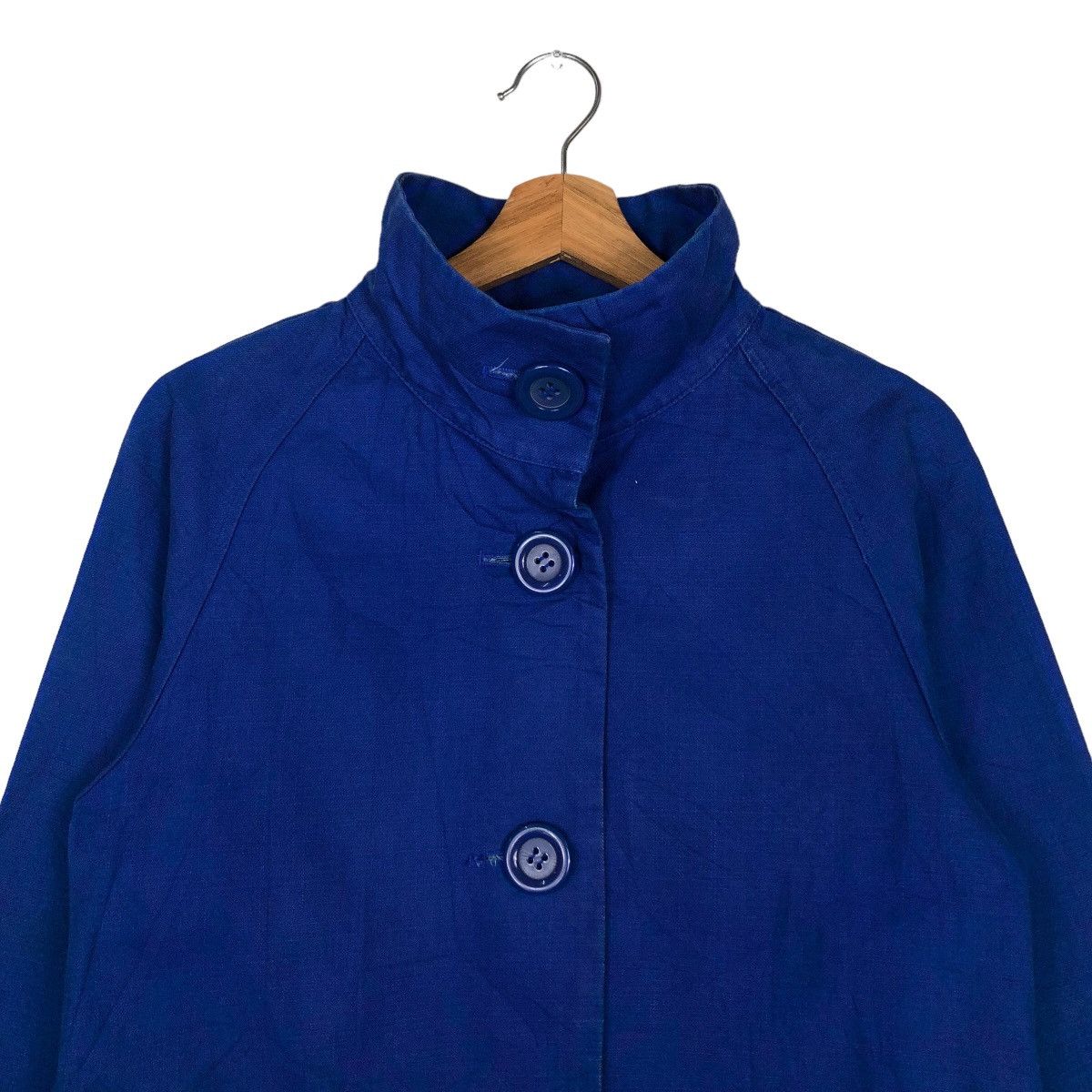 Issey Miyake 🔥Rich Blue Chore Work Jacket Design Pageboy Japan Size US M / EU 48-50 / 2 - 3 Thumbnail