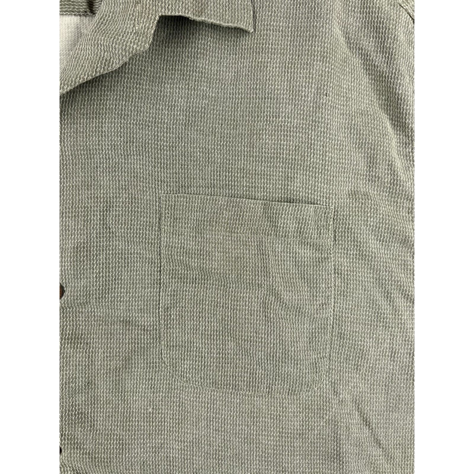 Tommy Bahama VINTAGE Tommy Bahama Shirt Adult 2XL Beige Stripe Button-Up 100% Silk Camp Hawaiian Size US XXL / EU 58 / 5 - 6 Thumbnail
