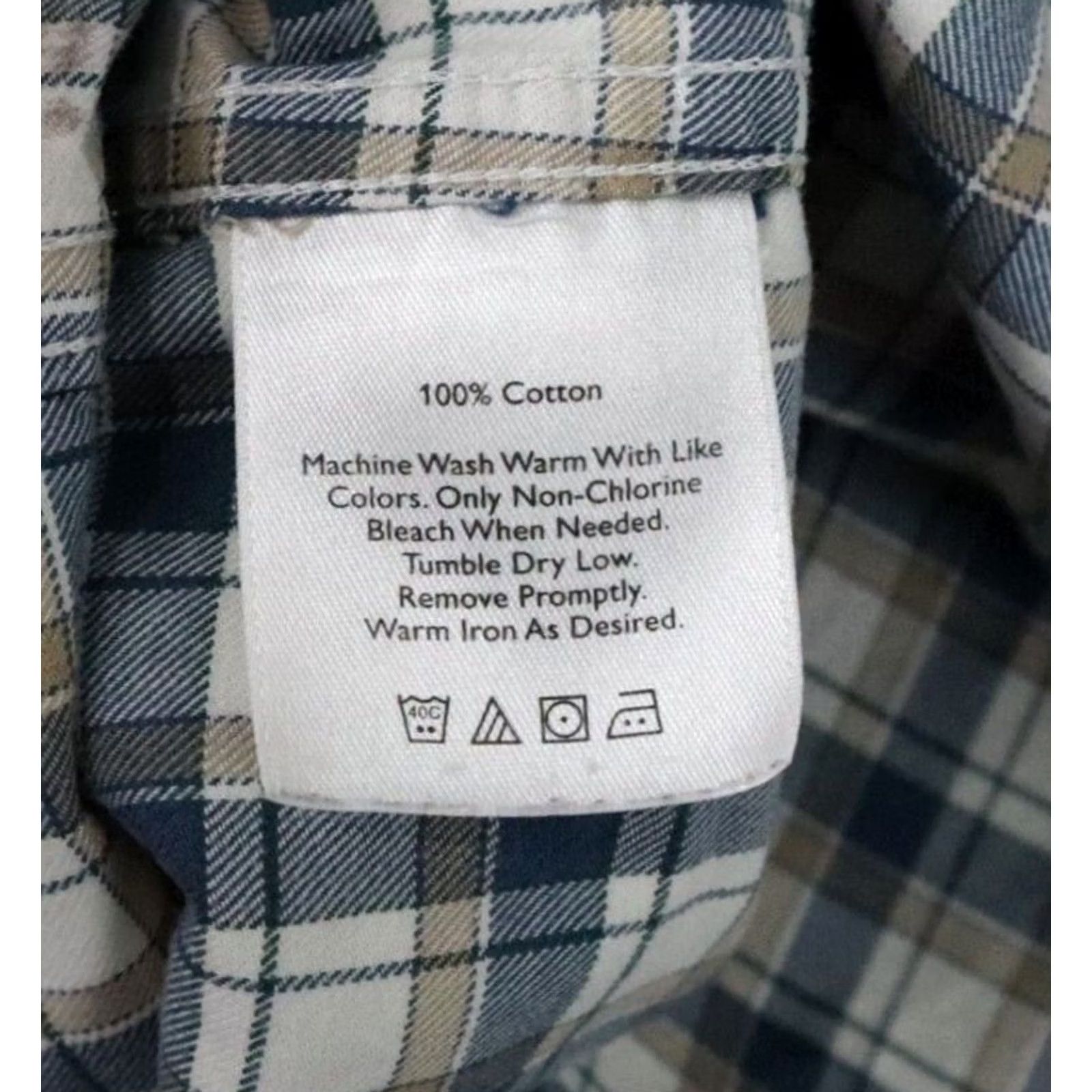 Eddie Bauer Eddie Bauer Shirt Mens Large Button Down Plaid Pocket Long Sleeve Relaxed Fit Size US L / EU 52-54 / 3 - 3 Thumbnail