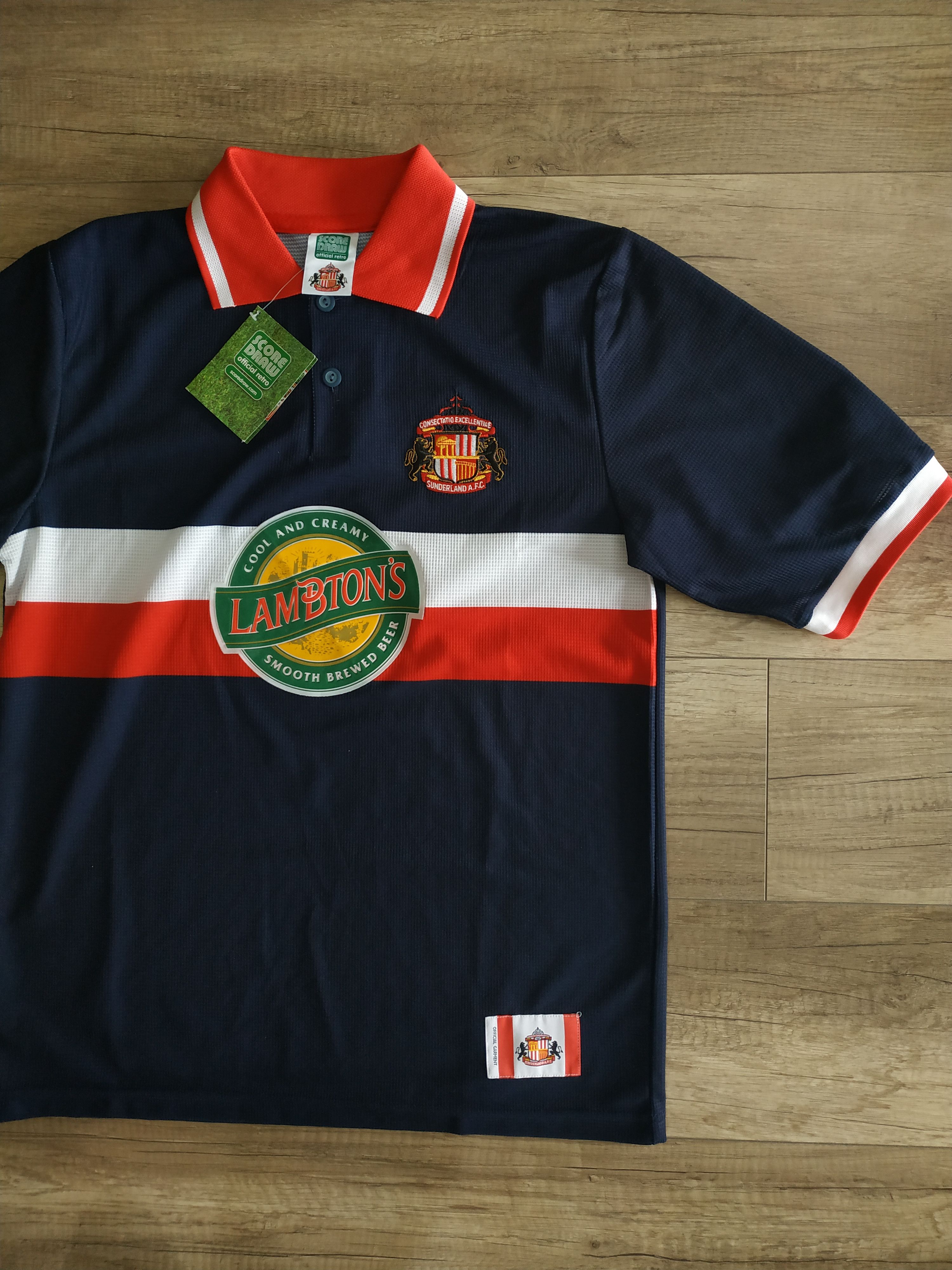 Other Score Draw Sunderland 1998-99 3rd T-shirt, s. LARGE Size US L / EU 52-54 / 3 - 2 Thumbnail