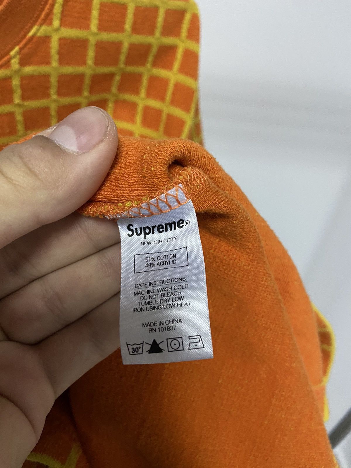 Supreme × Vintage Supreme t shirt mesh small Logo Vintage Size US L / EU 52-54 / 3 - 5 Thumbnail