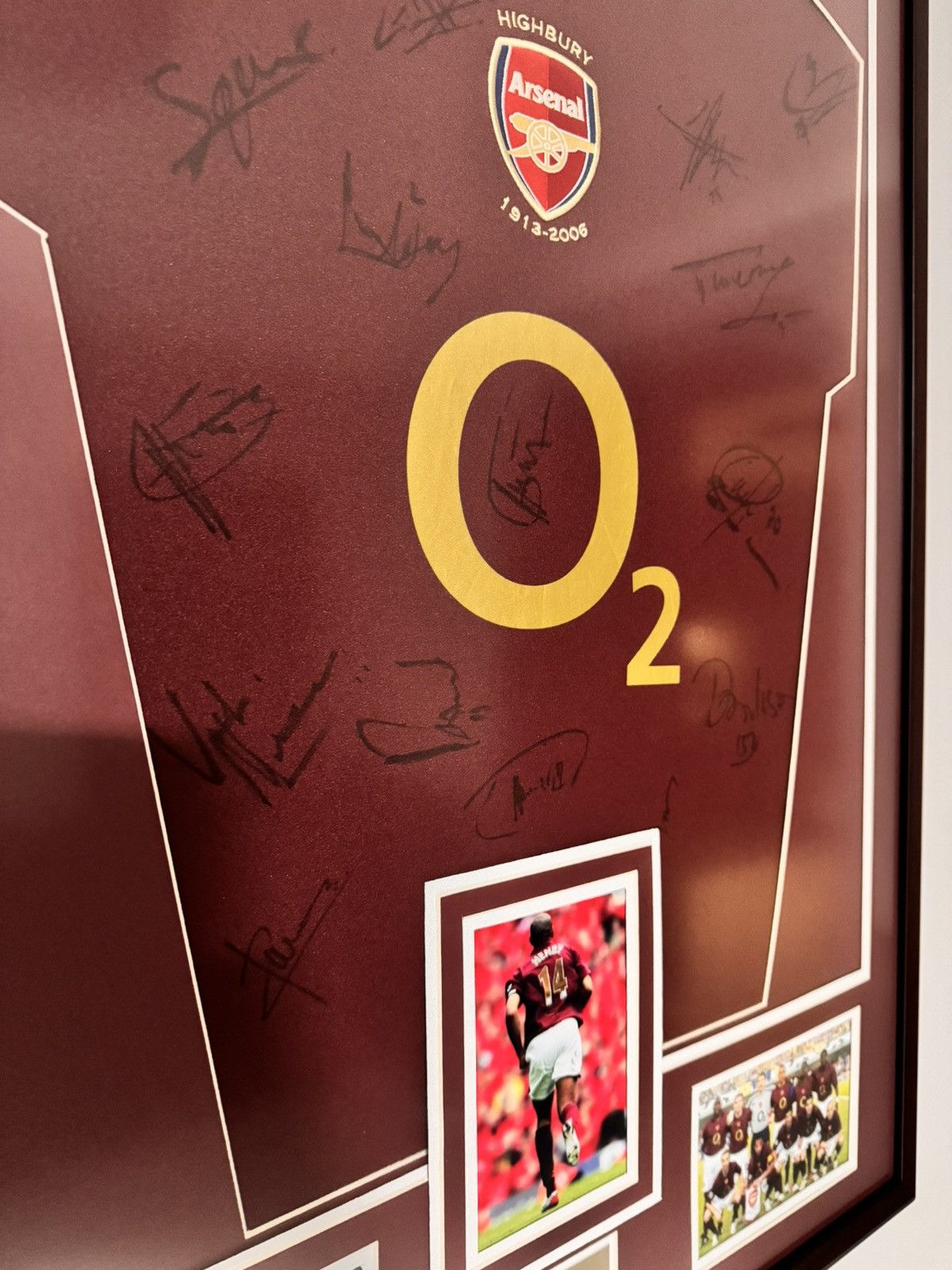 Nike × Vintage Vintage nike arsenal 2006 soccer jersey signed all team rare Size US XL / EU 56 / 4 - 4 Thumbnail