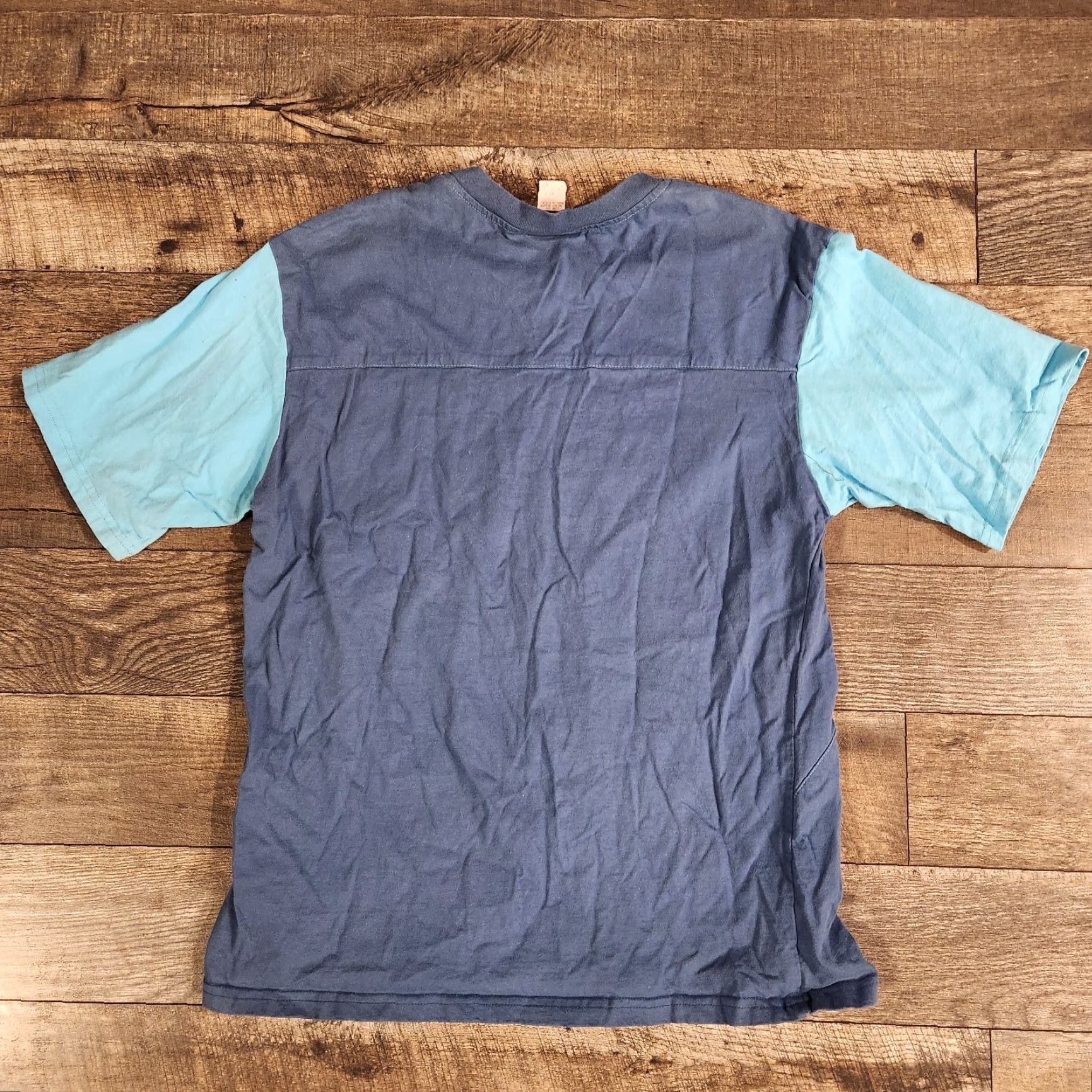 Industrie ONE INDUSTRIES RACING T Shirt Blue Color Block Heavy Men's XL Colorblock Graphic Tee 100% cotton Logo Adults Mens Size US XL / EU 56 / 4 - 6 Thumbnail