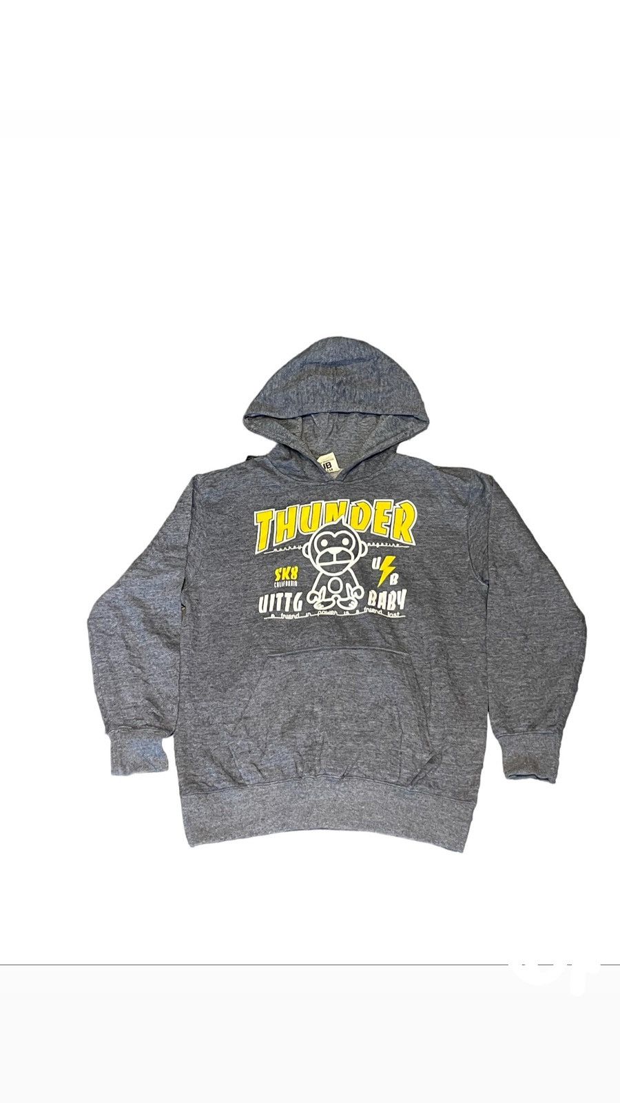 Japanese Brand × Vintage HOODIE MONKEY BY UITTG BABY BIG LOGO Size US L / EU 52-54 / 3 - 1 Thumbnail