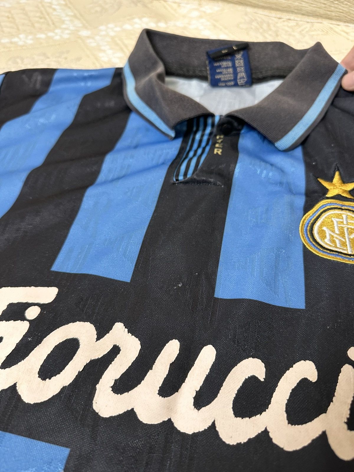 Vintage 🔥 Inter Milan Internazionale 1990 Jersey T Shirt Soccer Size US L / EU 52-54 / 3 - 10 Thumbnail