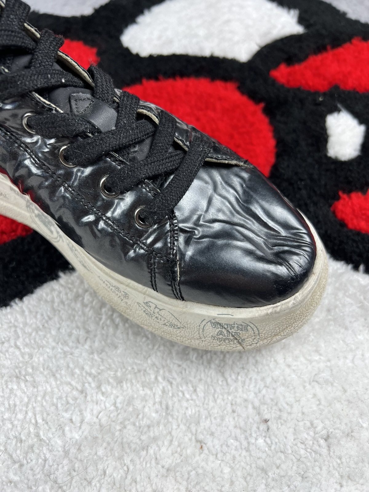 Premiata Premiata Italy Luxury Edith Zip Black Sneakers Size 38 Size US 8 / IT 38 - 7 Thumbnail